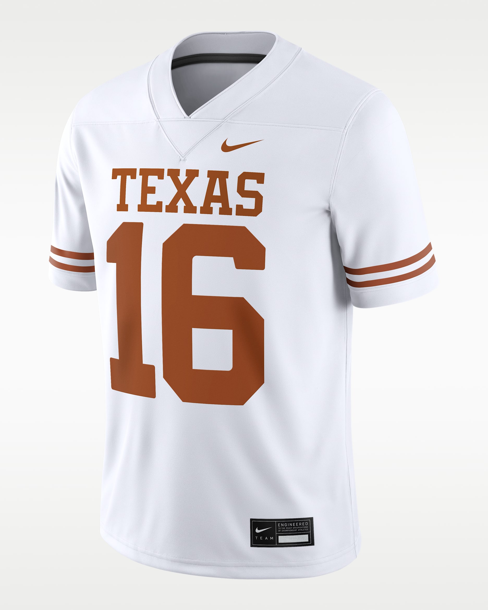 Jersey universitario Nike Dri-FIT Game para hombre Arch Manning Texas - Naranja