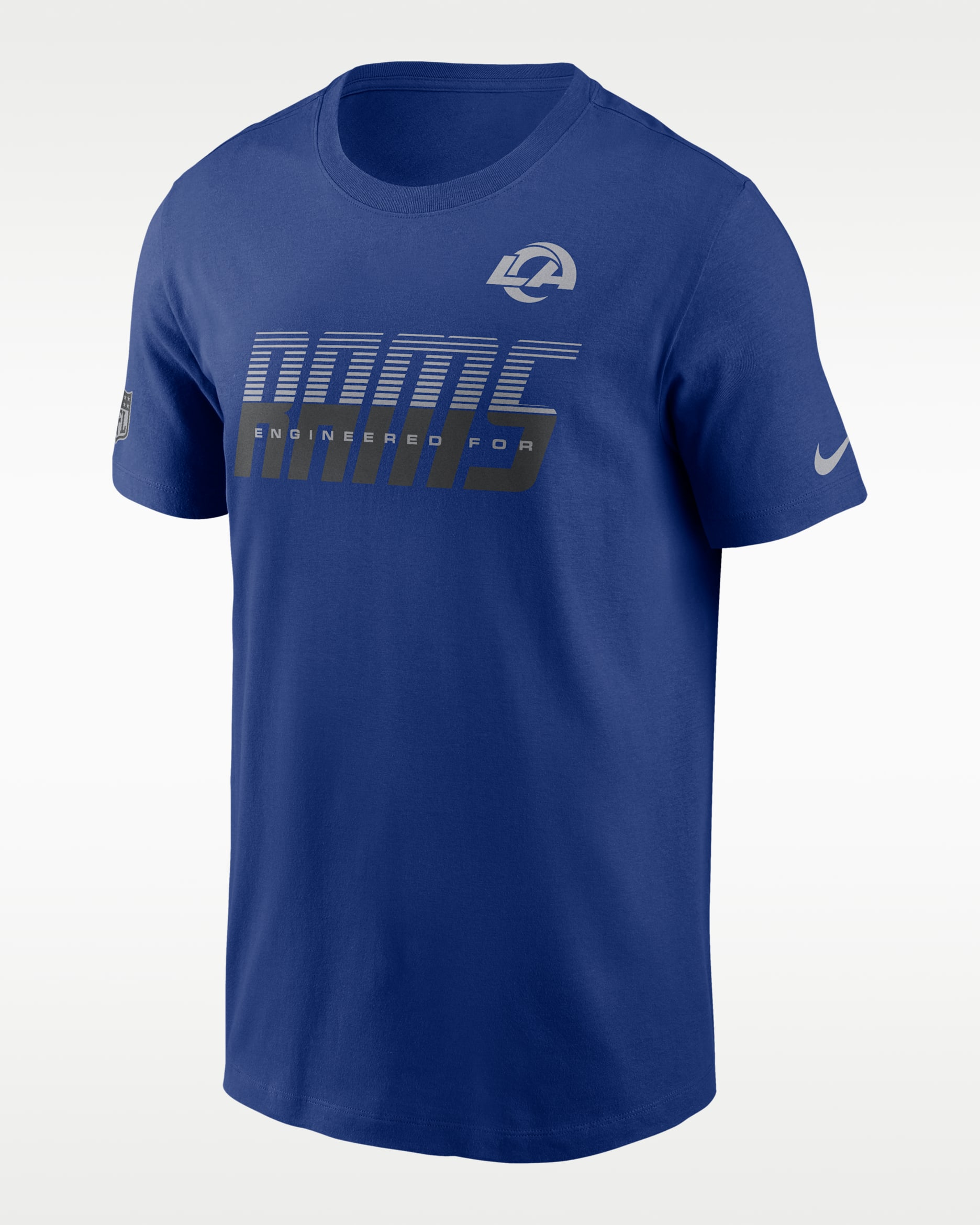 Los Angeles Rams Sideline Team Issue Men's Nike Dri-FIT NFL T-Shirt - Royal