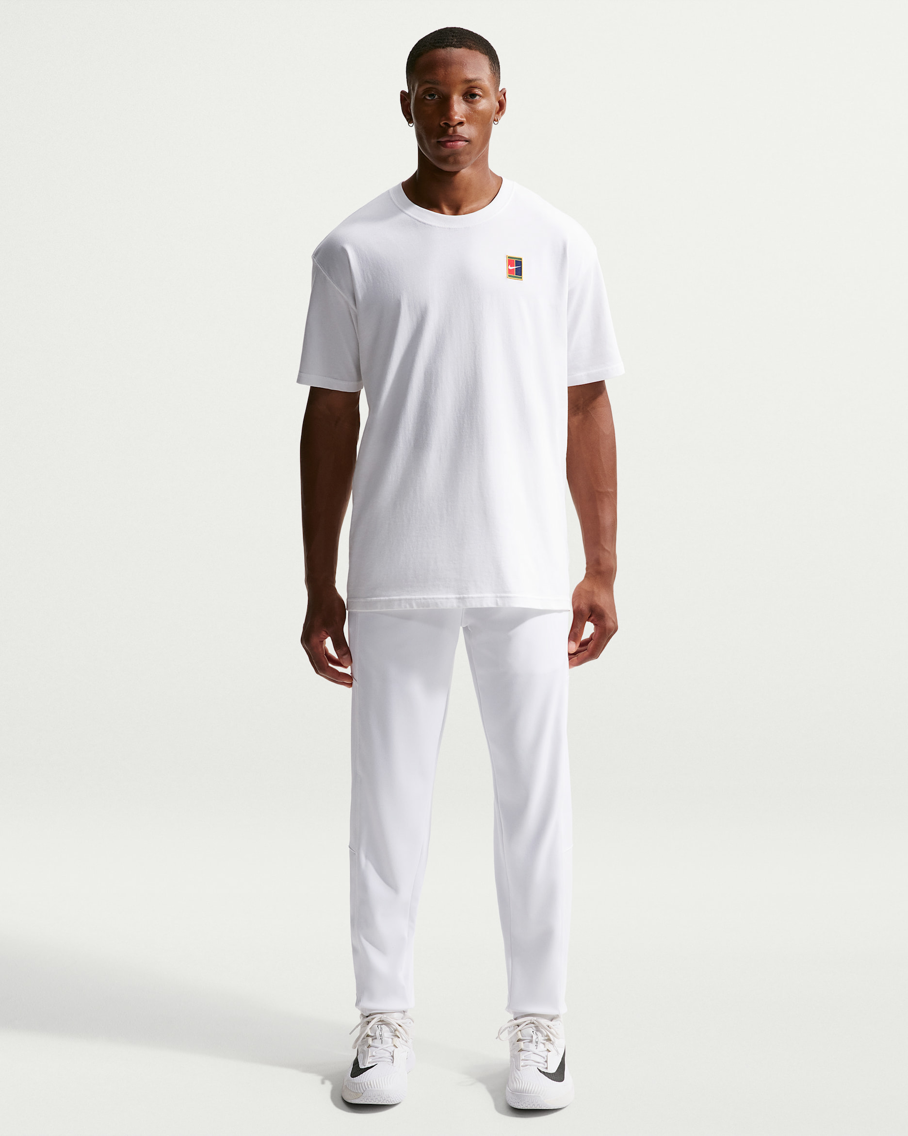 NikeCourt Heritage Men's Tennis Pants - White/White