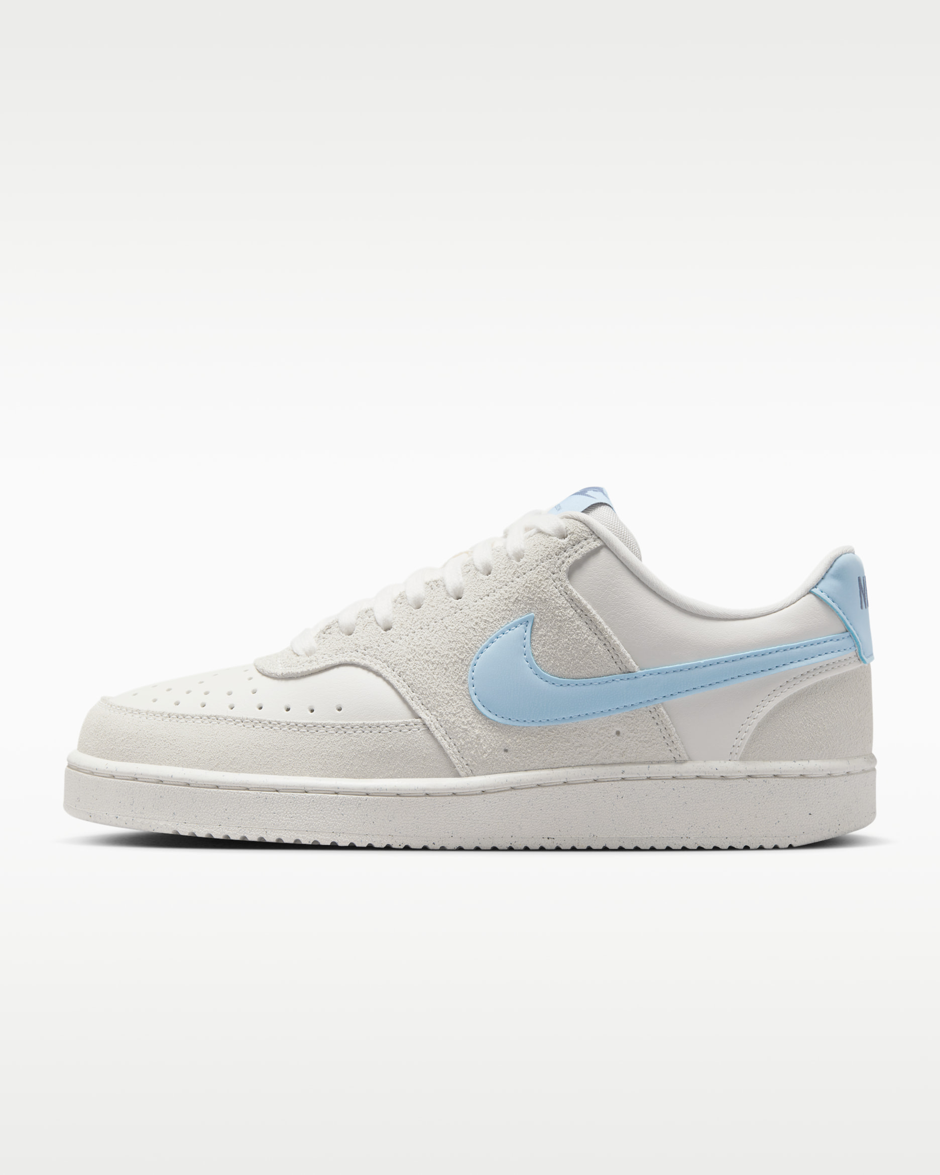 Nike Court Vision Low Women's Shoes - Phantom/Light Bone/Diffused Blue/Psychic Blue