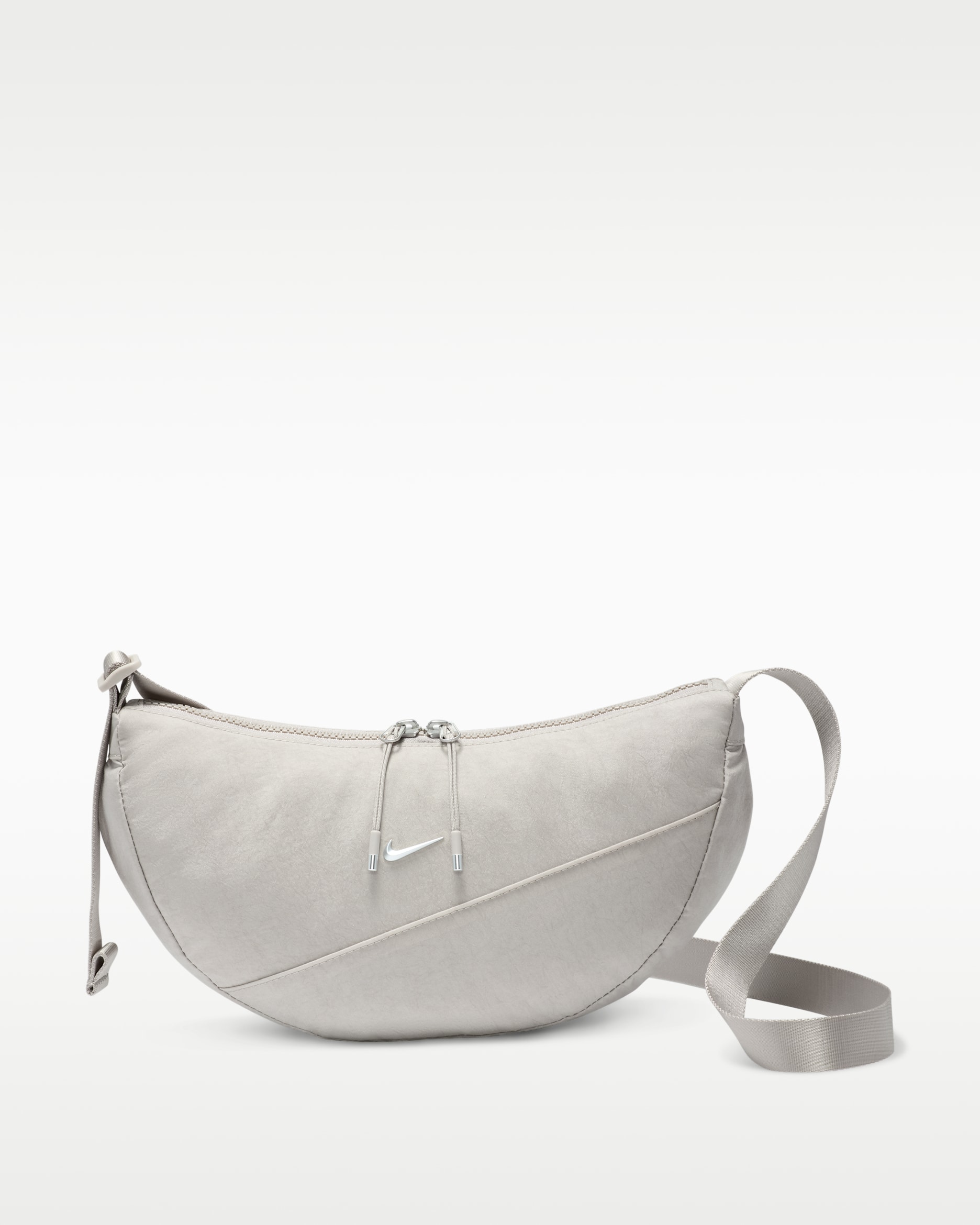 Nike Aura Crescent Crossbody Bag (4L) - College Grey/College Grey/Matte Silver