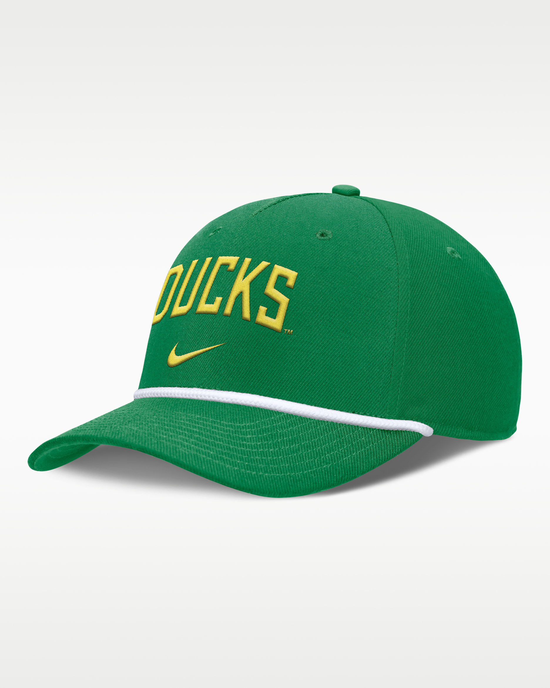 Oregon Primetime Rise Campus Men's Nike College Adjustable Hat - Green