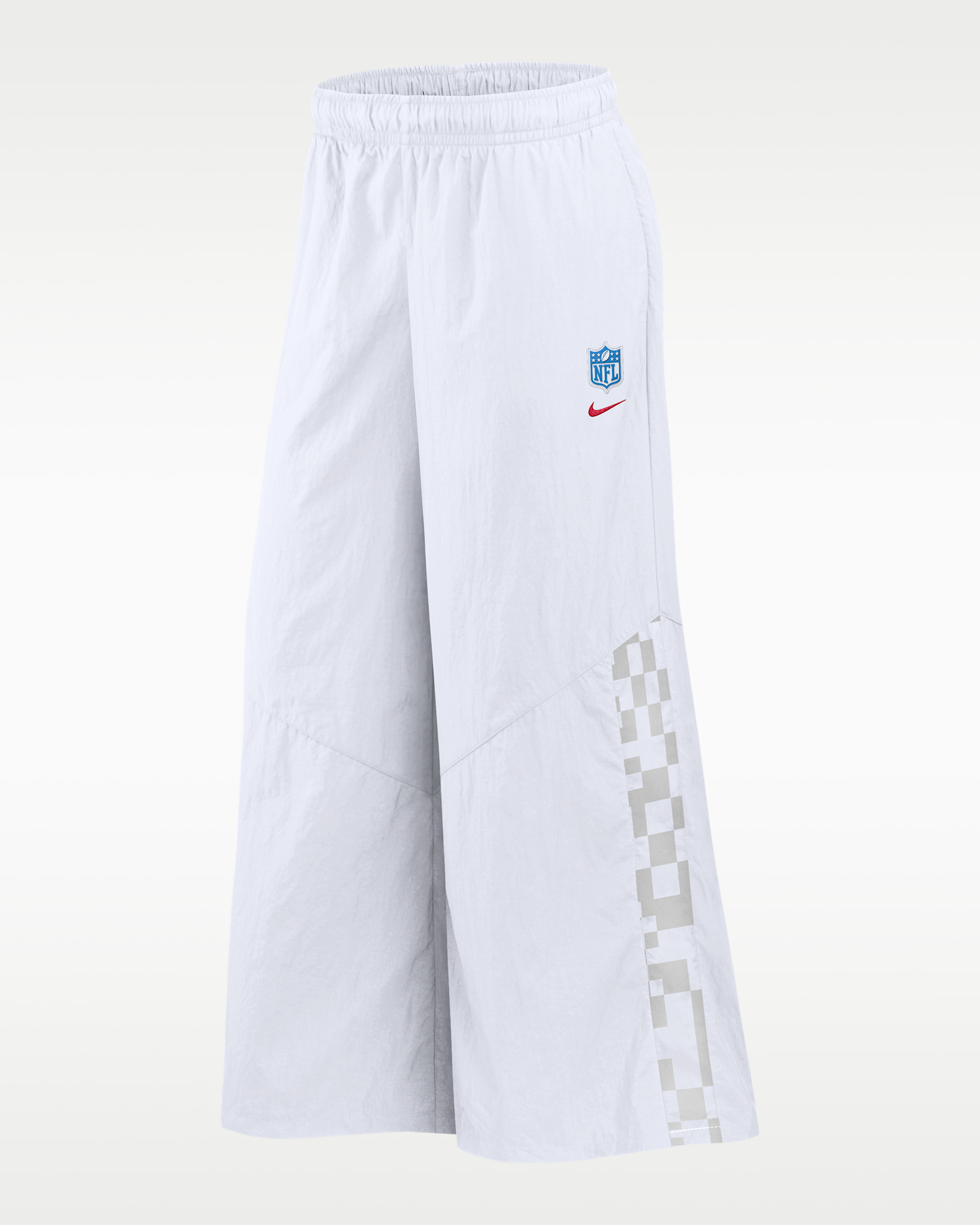 Houston Texans Rivalries Collection Wide-Leg Women's Nike NFL Mid-Rise Woven Pants - White