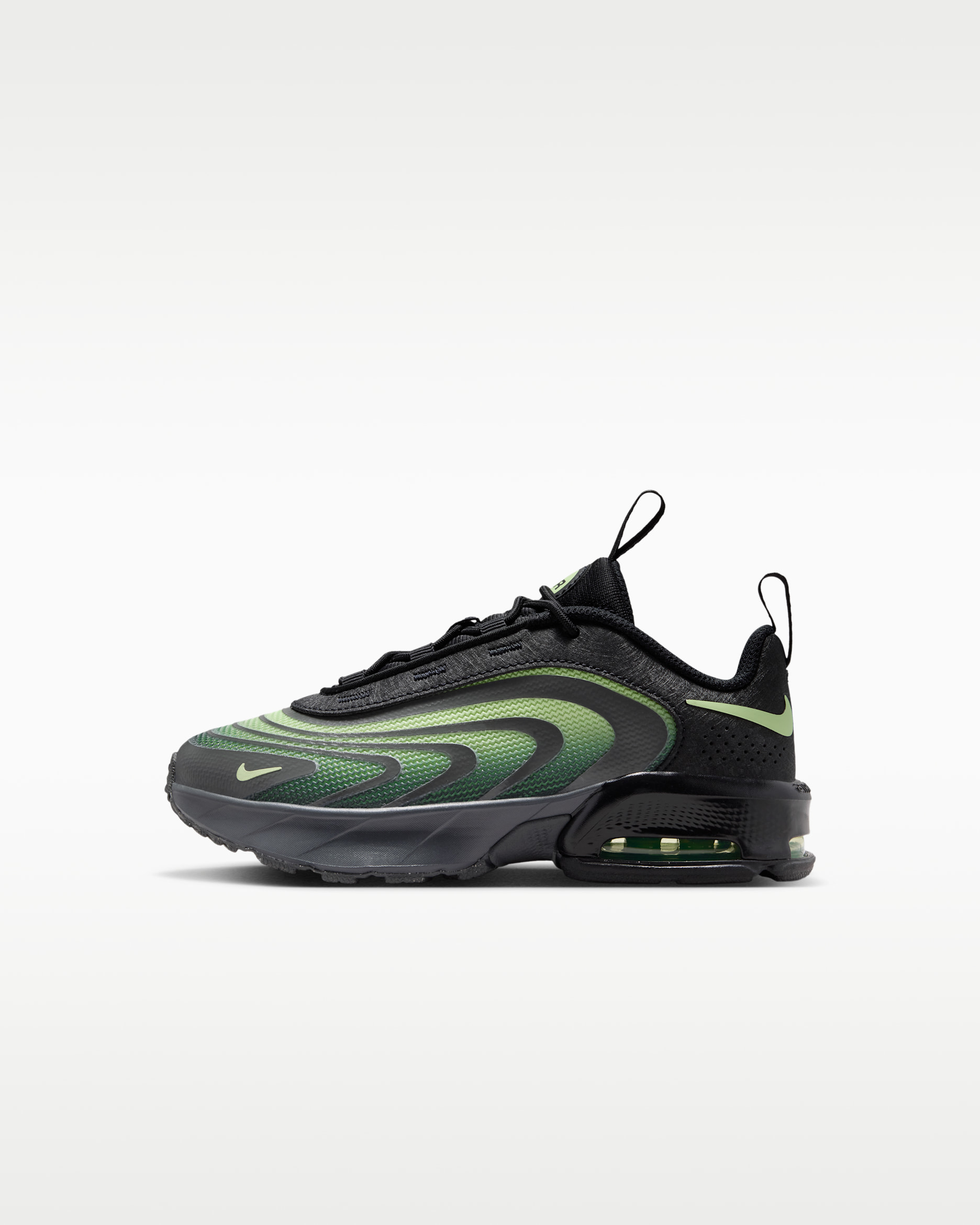 Chaussure Nike Air Max Fire pour enfant - Noir/Iron Grey/Liquid Lime