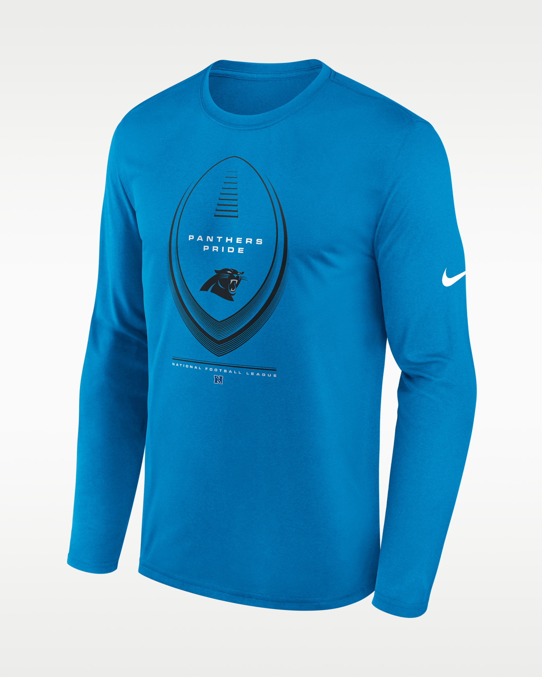 Carolina Panthers Legend Icon Men's Nike Dri-FIT NFL Long-Sleeve T-Shirt - Blue