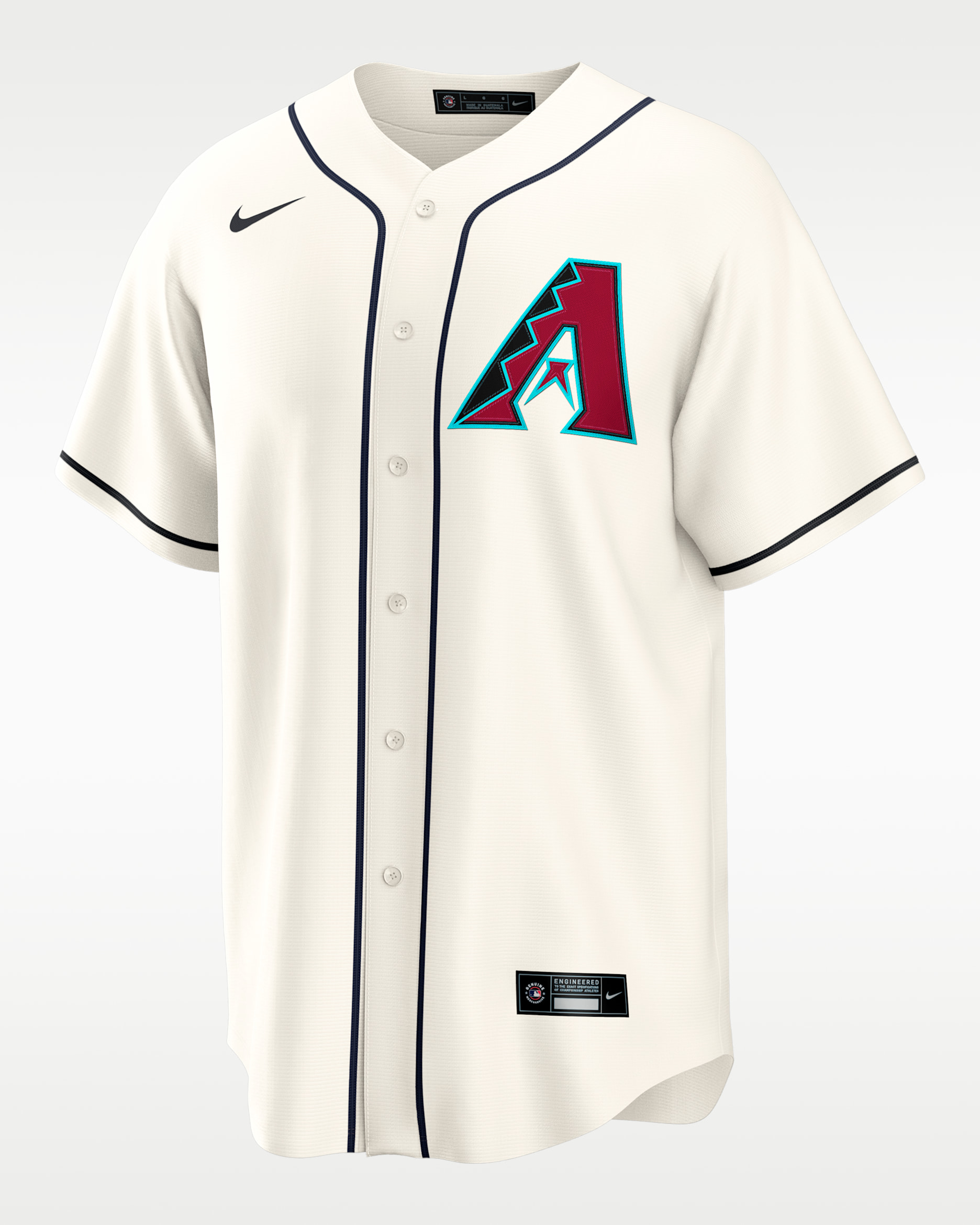 Ketel Marte Arizona Diamondbacks Men's Nike MLB Replica Jersey - Cream
