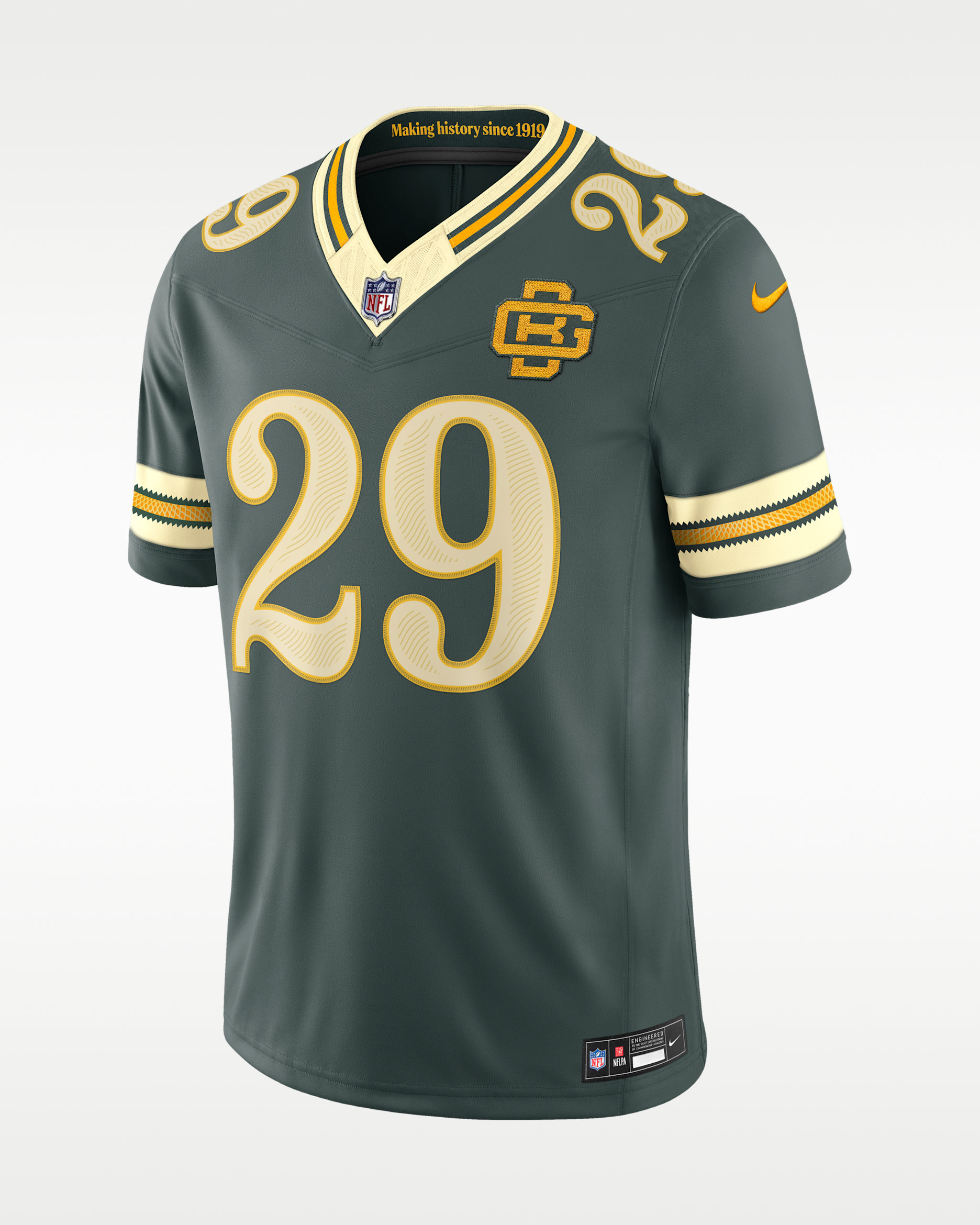 Xavier McKinney Green Bay Packers Rivalries Collection Men's Nike Dri-FIT NFL Limited Jersey - Green