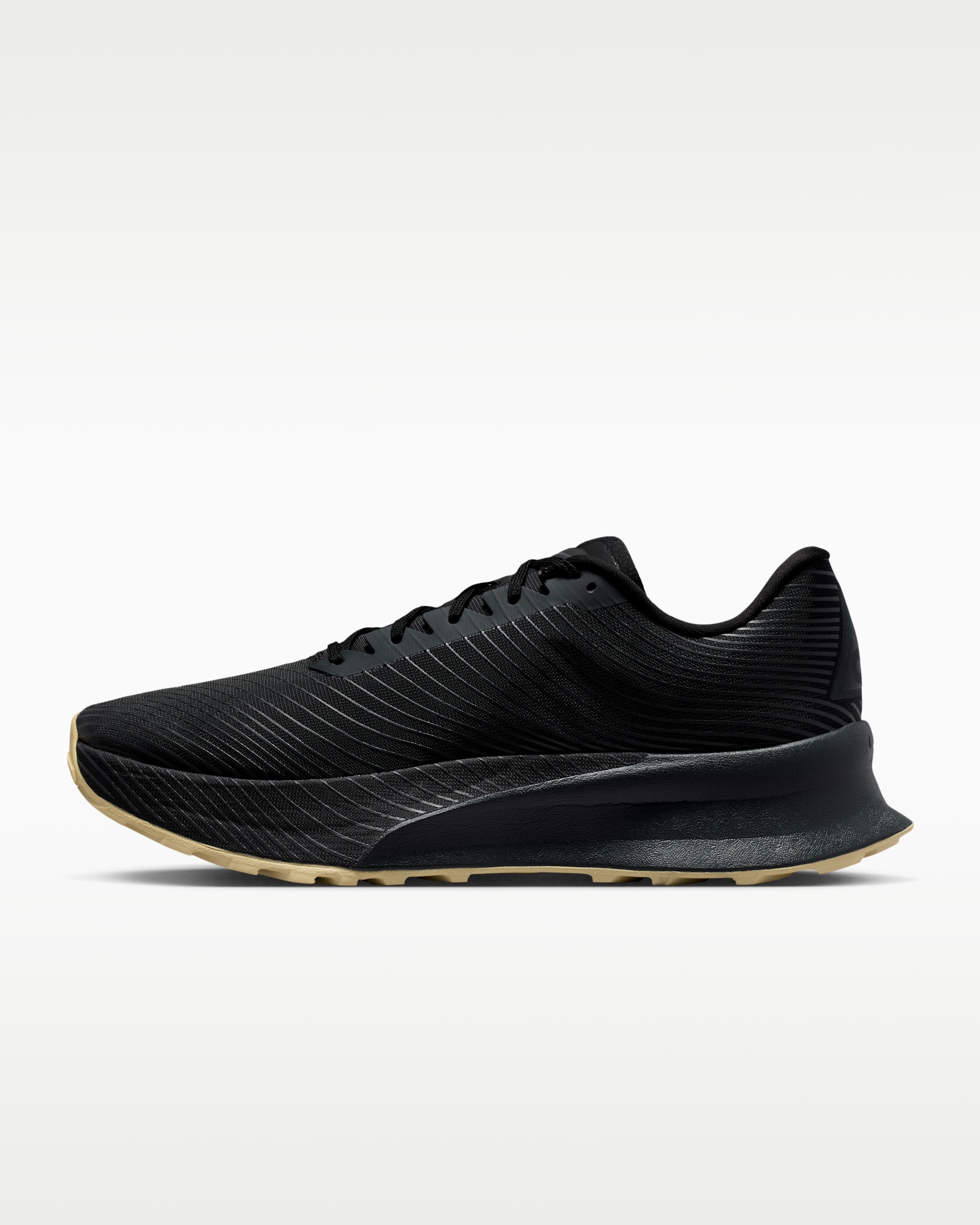 Nike ACG Ultrafly Trail-Racing Shoes - Black/Vegas Gold/Dark Smoke Grey