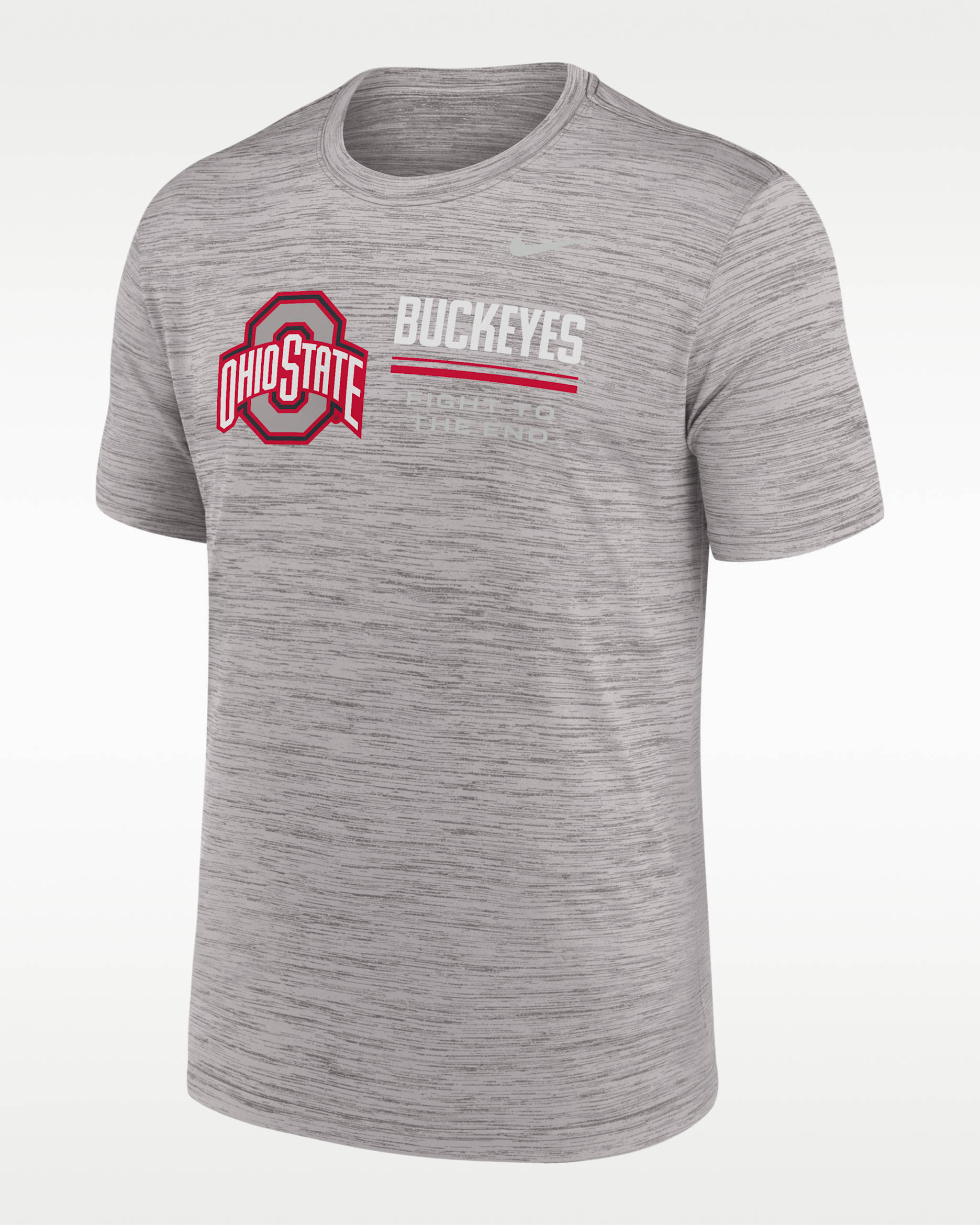 Ohio State Sideline Velocity Men's Nike Dri-FIT College T-Shirt - Pewter Grey