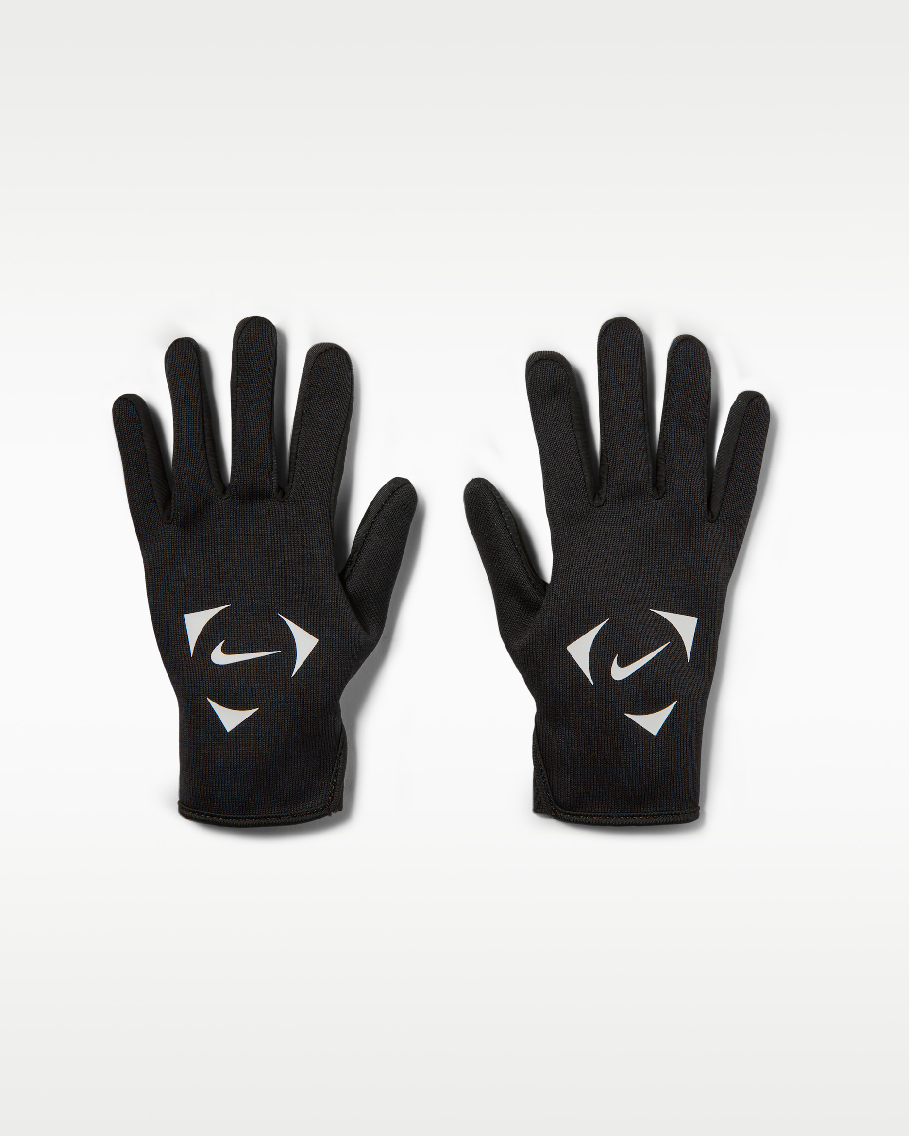 Nike Academy Older Kids' Therma-FIT Football Gloves - Black/Off-White/Off-White