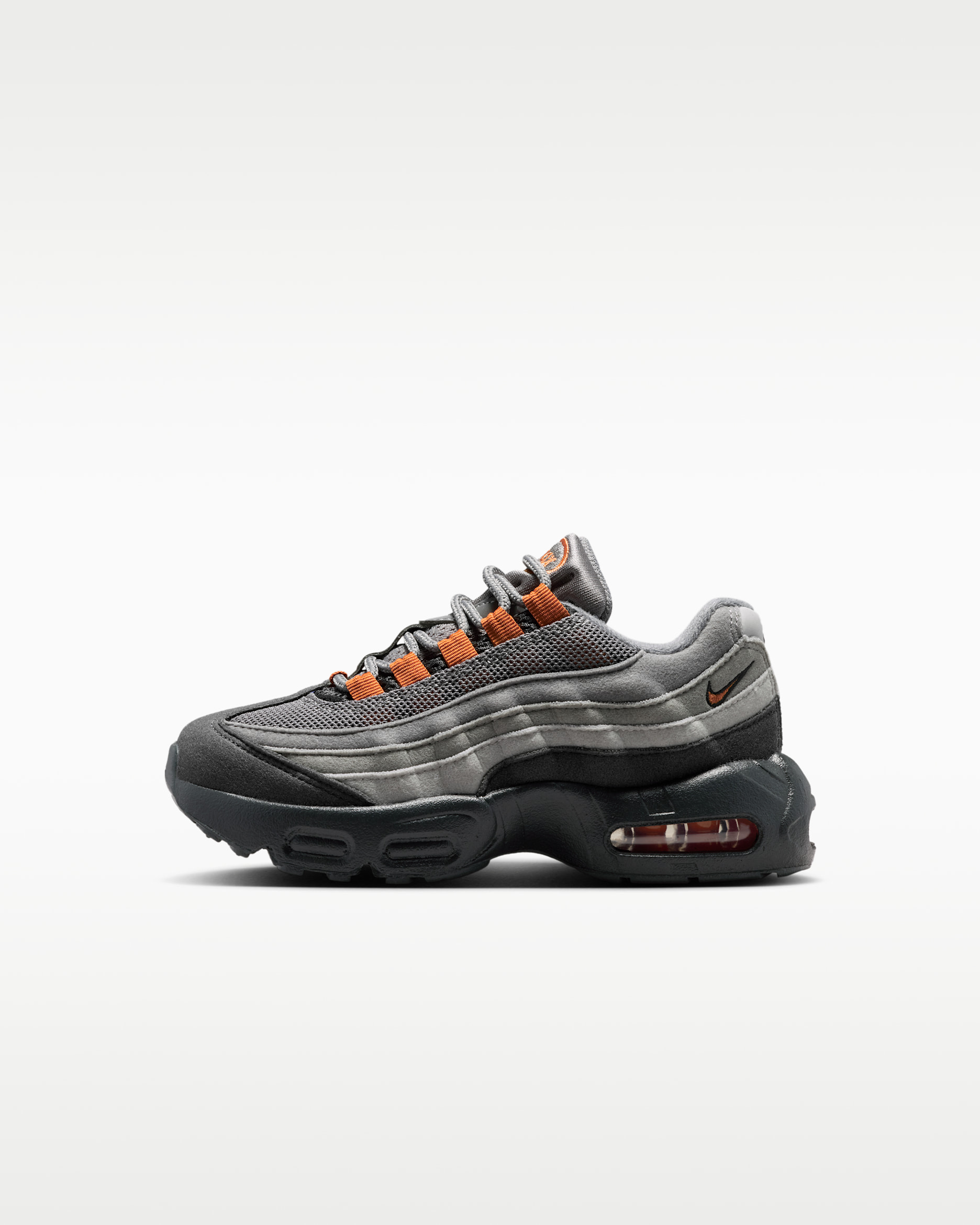 Nike Air Max '95 Younger Kids' Shoes - Pencil Point/Anthracite/Light Charcoal/Hot Curry