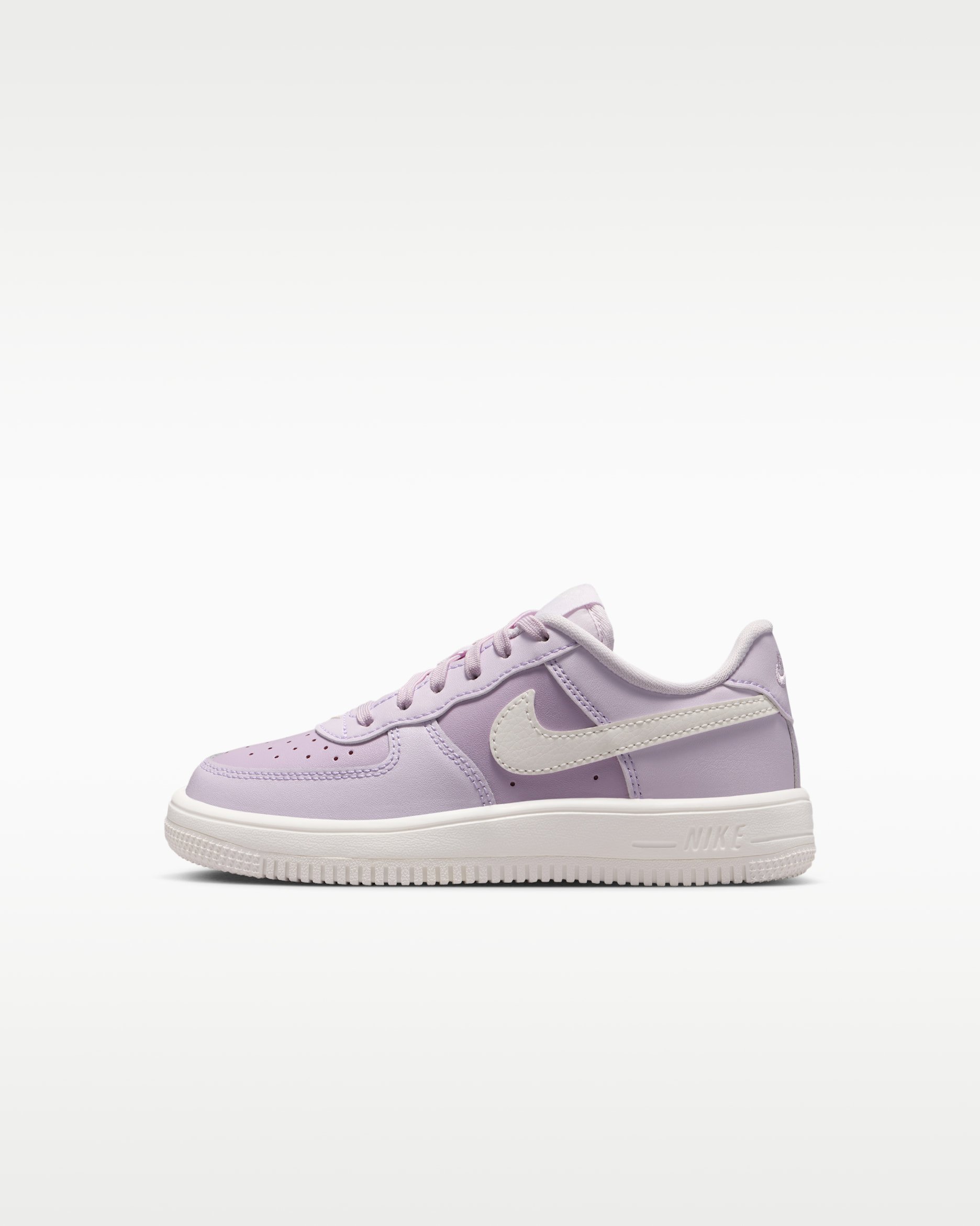 Tenis para niños de preescolar Nike Force 1 Low - Violeta claro/Lila helado/Vela