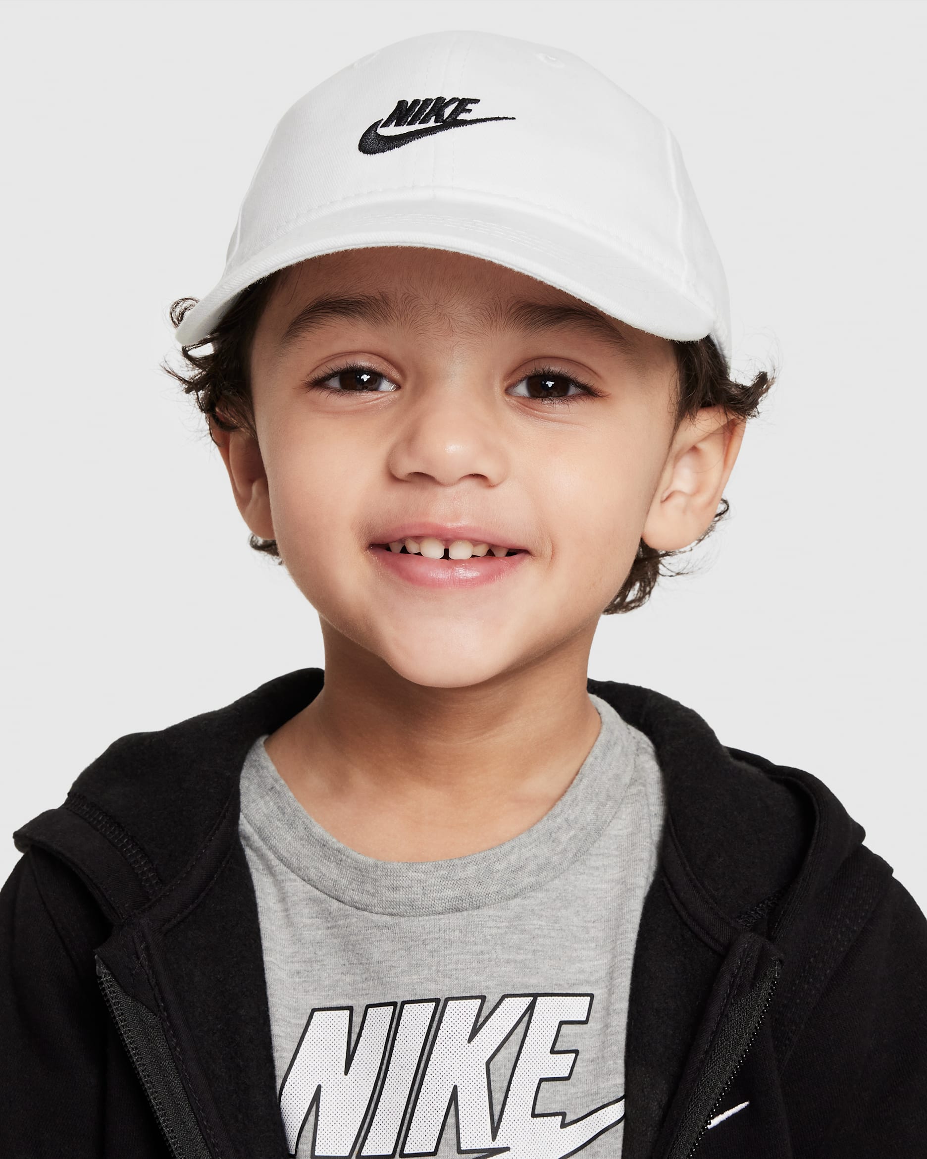 Nike Futura Curved Brim Cap Toddler Hat - White