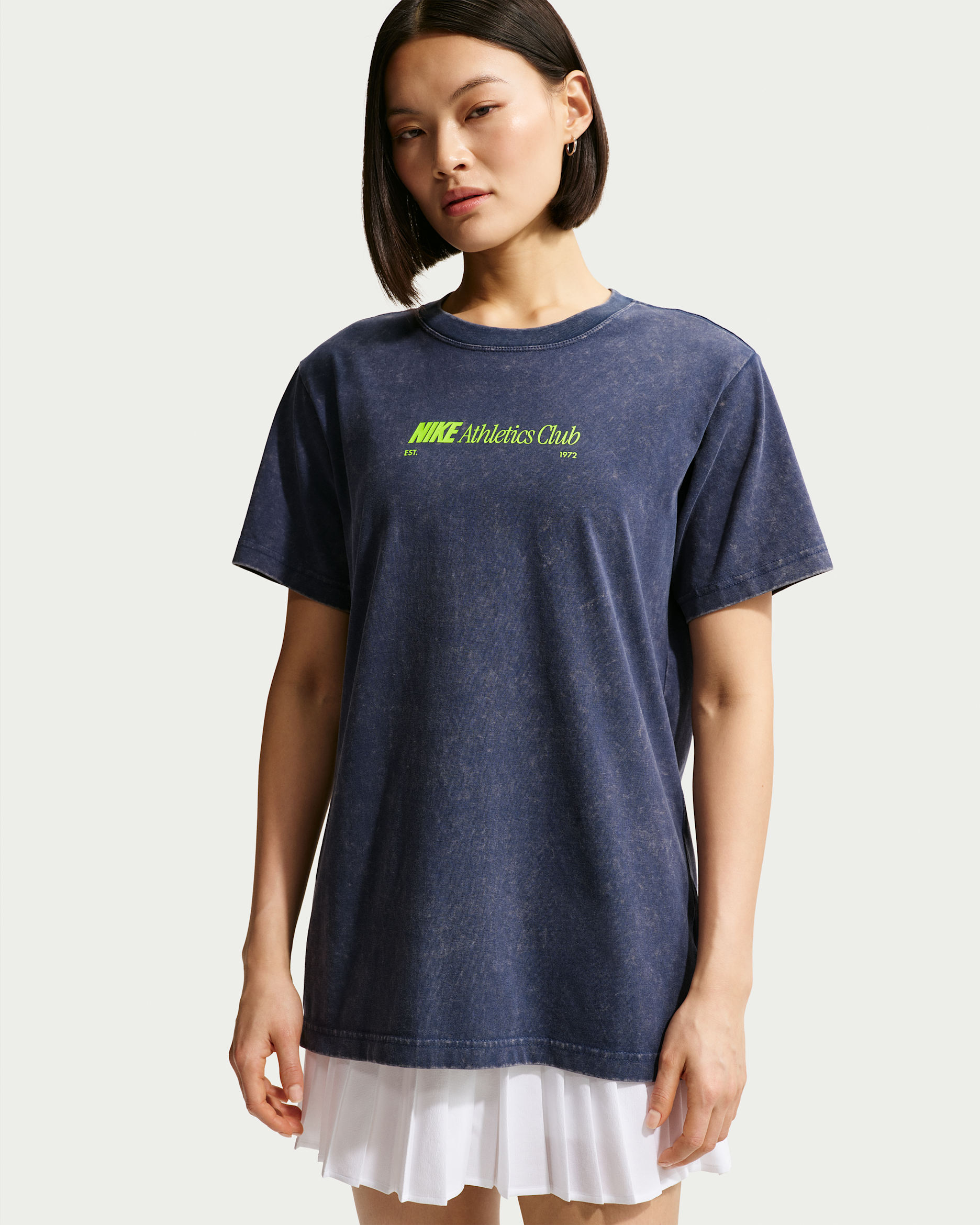 Nike Sportswear Classic Women's Oversized T-Shirt - Midnight Navy