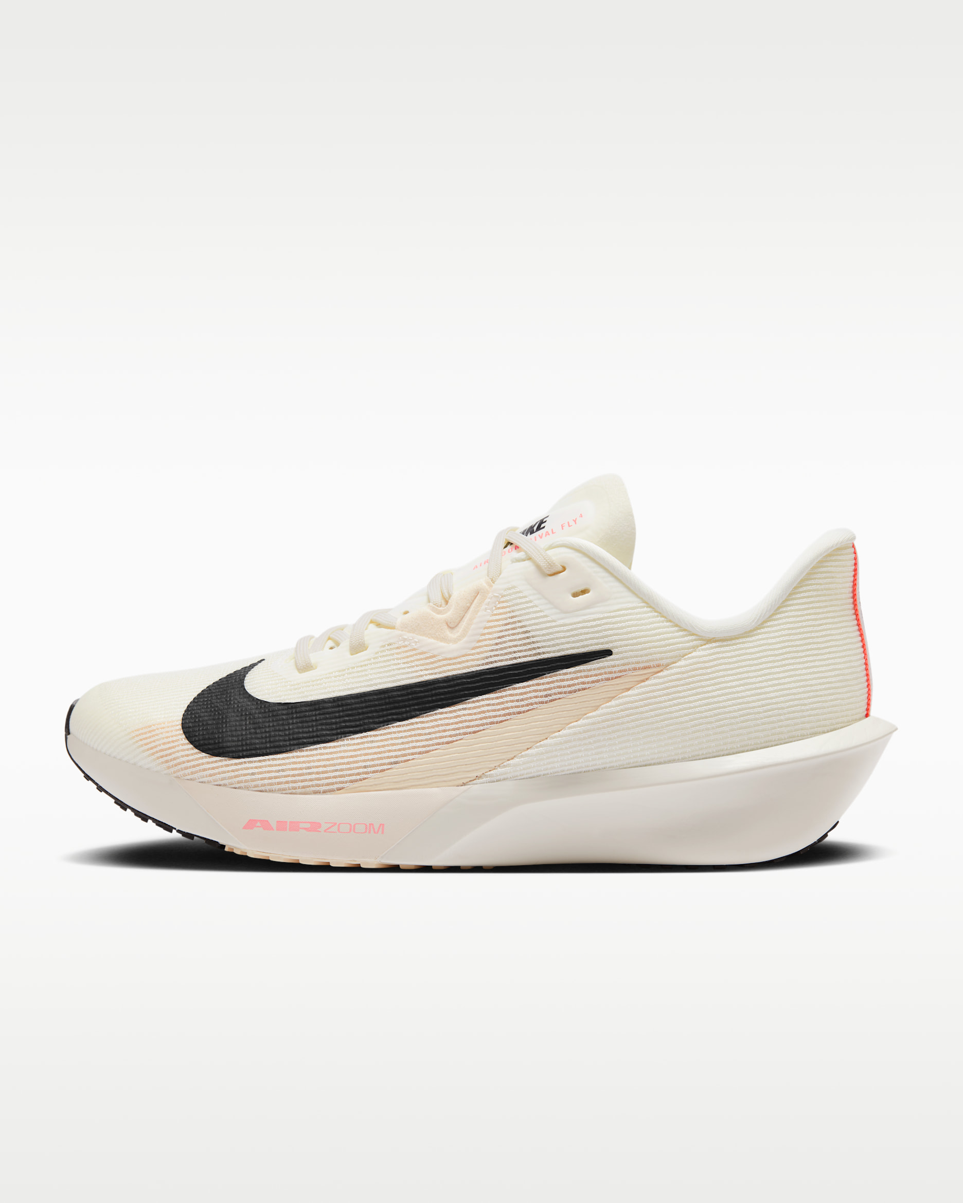 รองเท้าวิ่งโร้ดรันนิ่งผู้ชาย Nike Rival Fly 4 - Sail/Pale Ivory/Guava Ice/ดำ