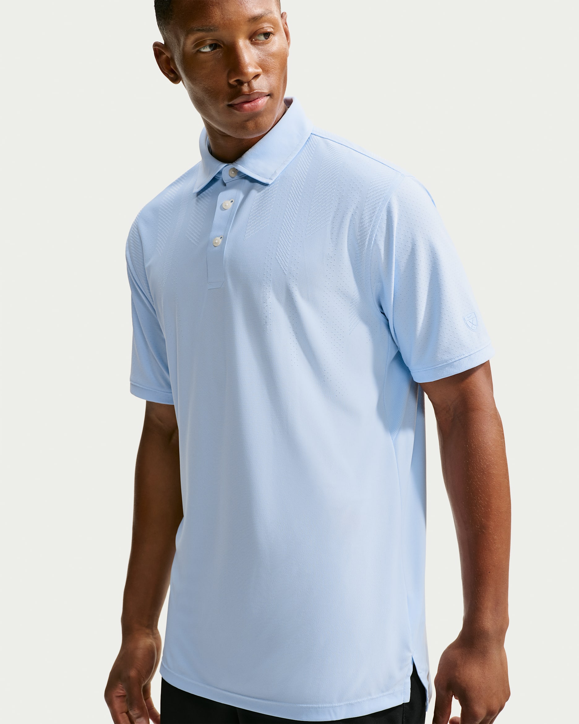 Nike Tailored Performance Men's Dri-FIT Golf Polo - Hydrogen Blue/Hydrogen Blue