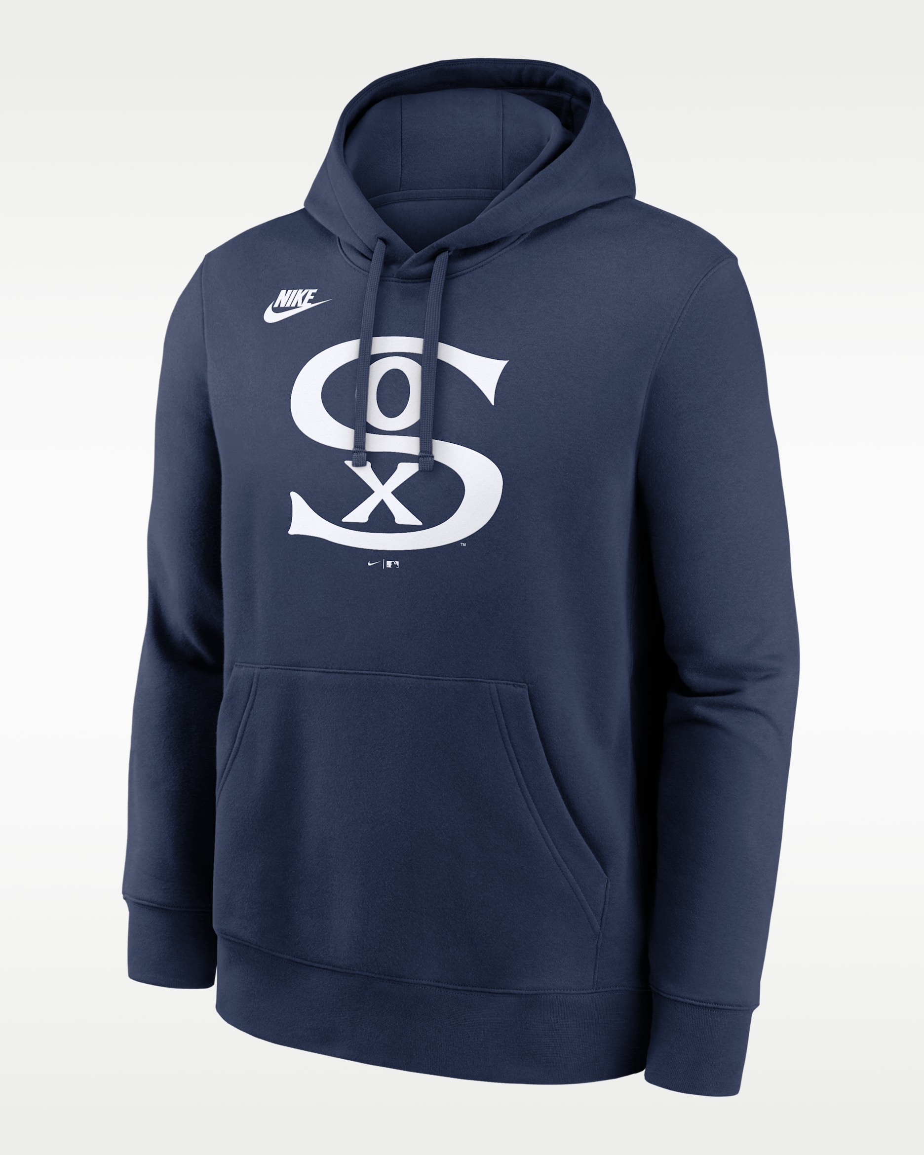 Chicago White Sox Cooperstown Logo Club Men's Nike MLB Pullover Hoodie - Navy