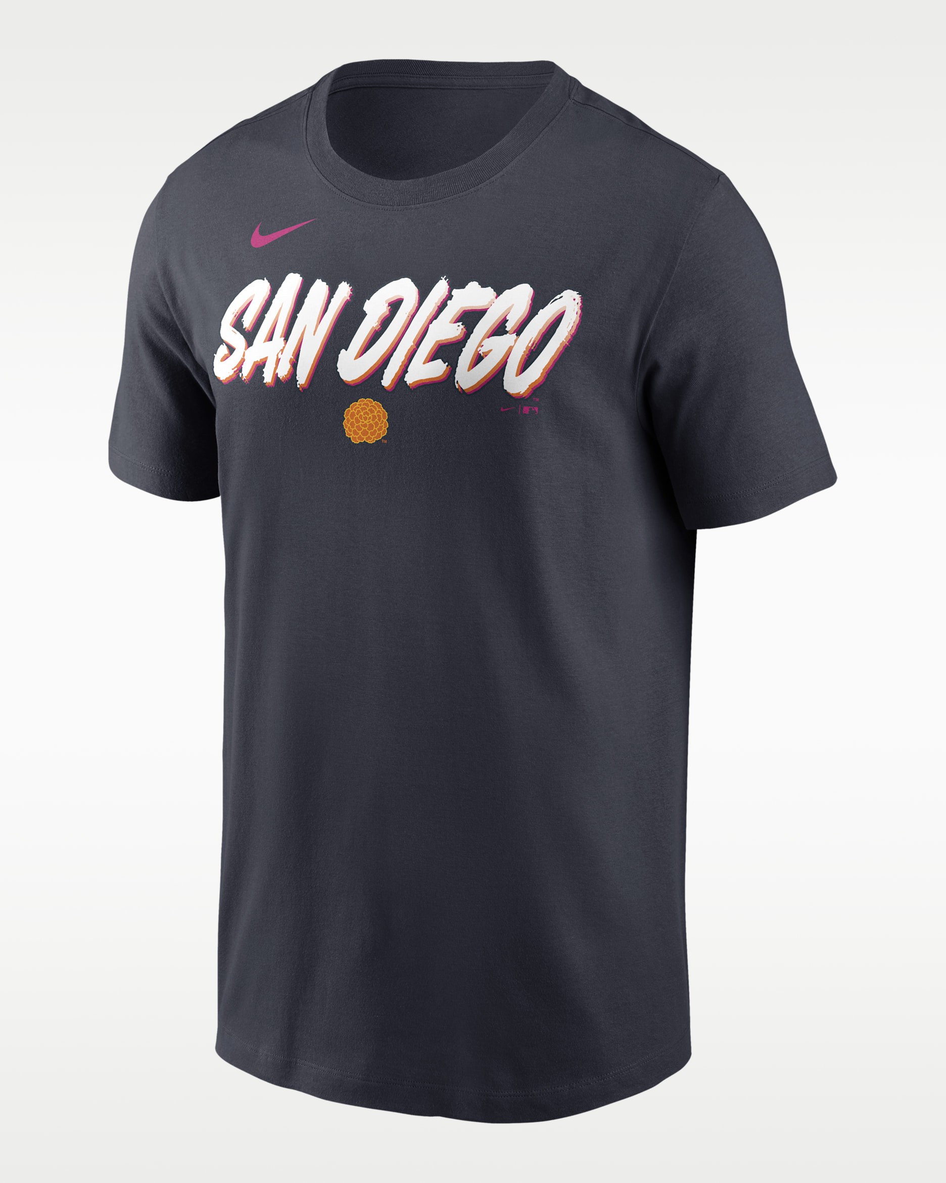 San Diego Padres City Connect Wordmark Men's Nike MLB T-Shirt - Black