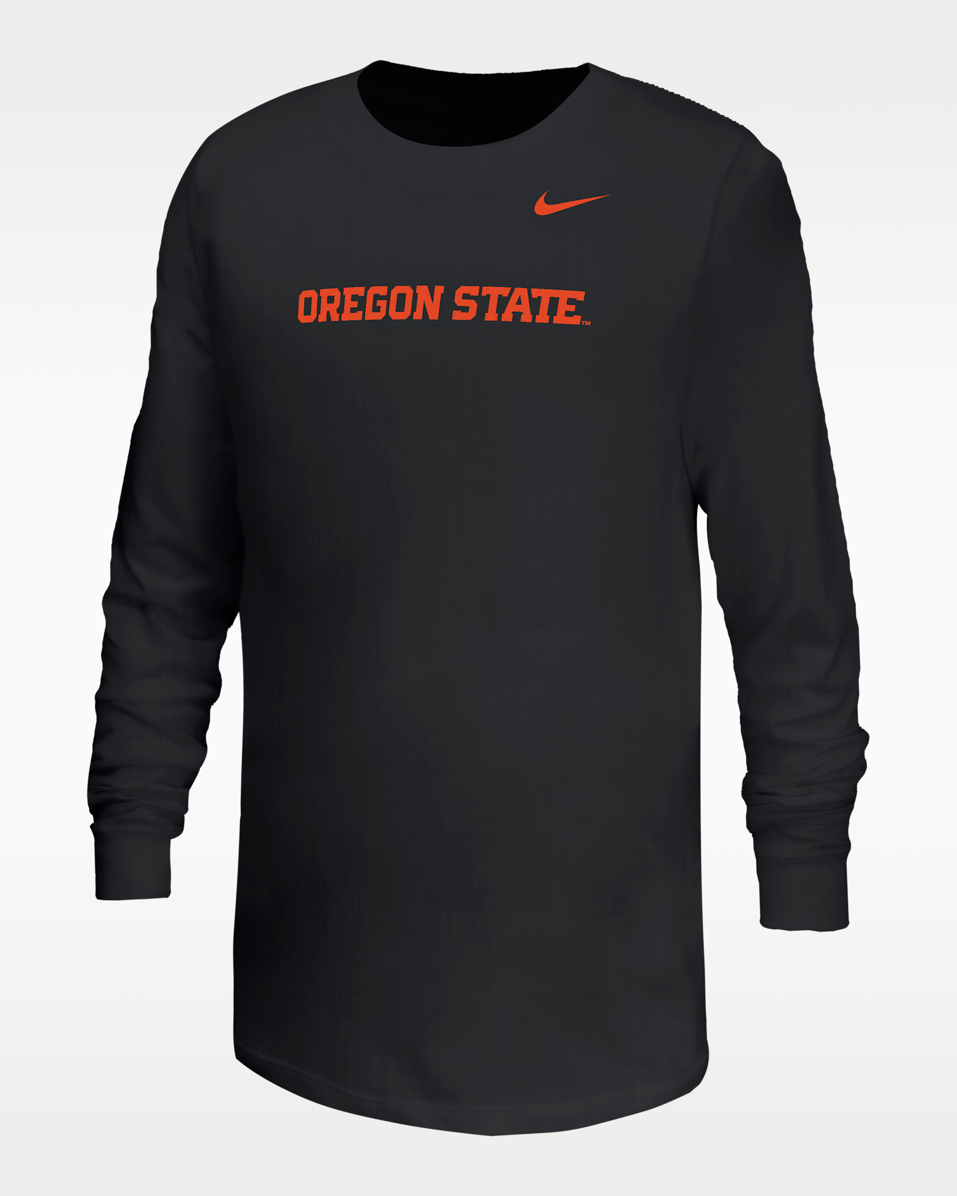 Oregon State Big Kids' Nike College T-Shirt - Black