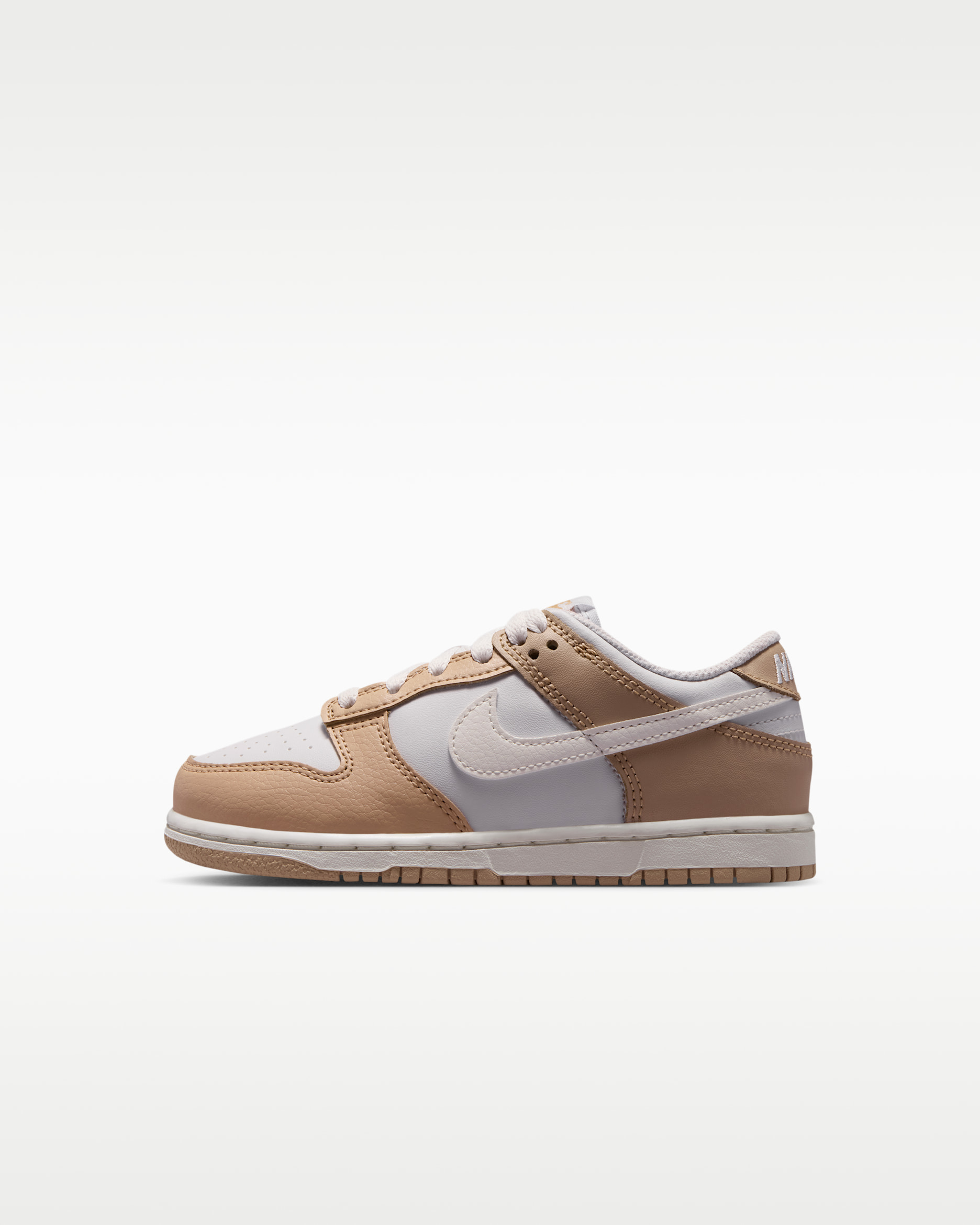 Nike Dunk 低筒小童鞋款 - Linen/Platinum Tint/Sail