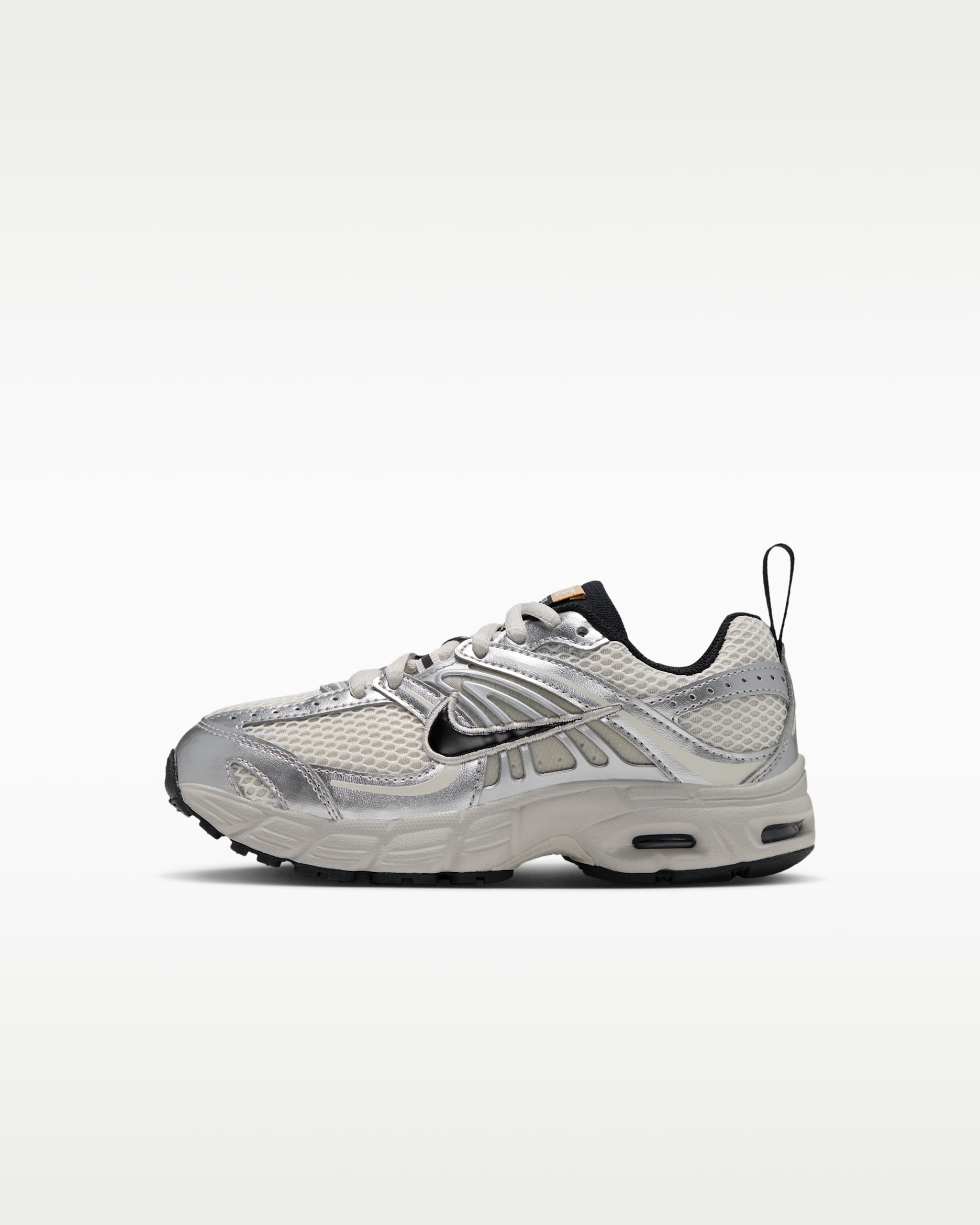 Nike Air Max Moto 2K Little Kids' Shoes - Light Bone/Metallic Silver/Light Orewood Brown/Black