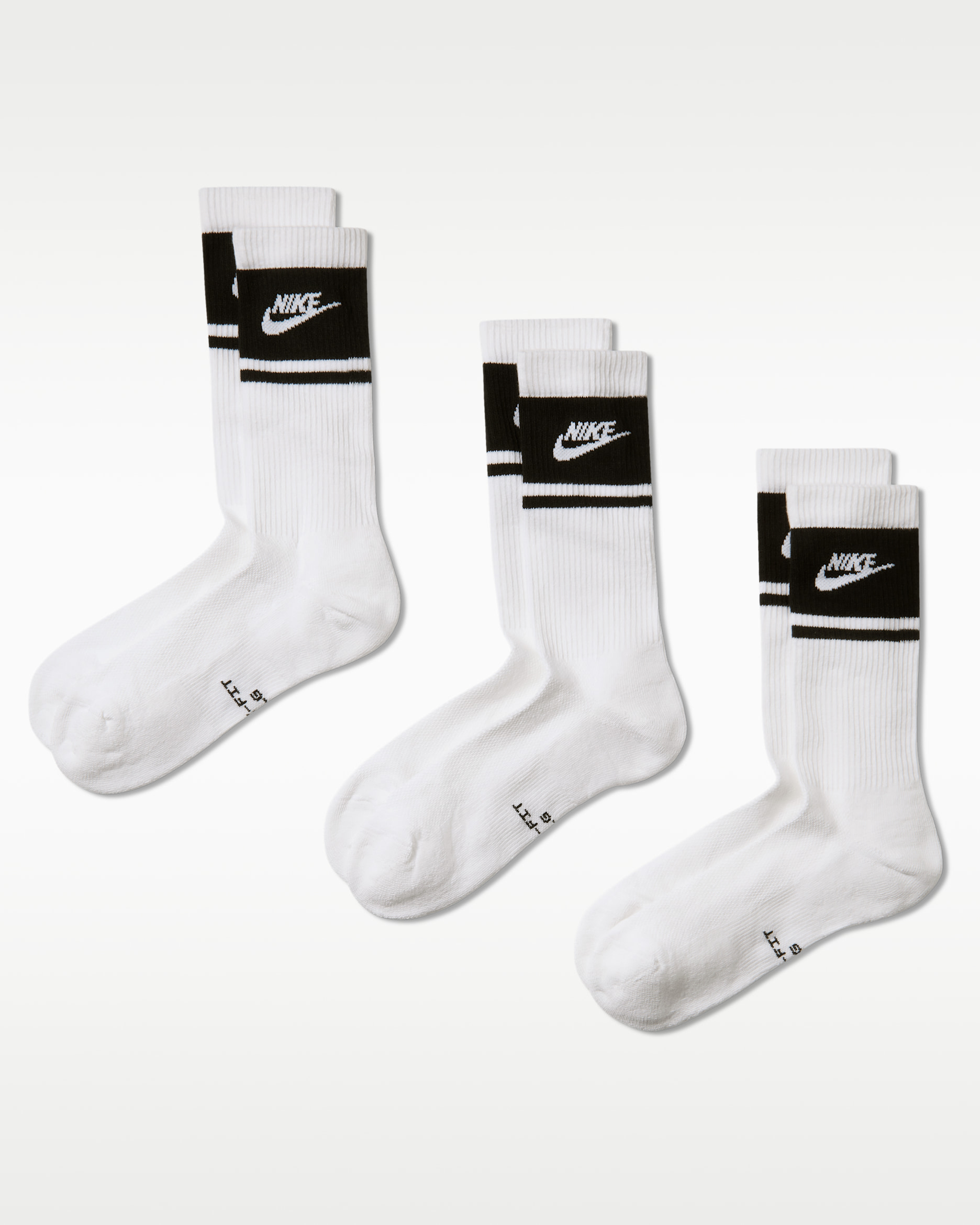 ถุงเท้าข้อยาว Nike Everyday Elevated (3 คู่) - หลายสี