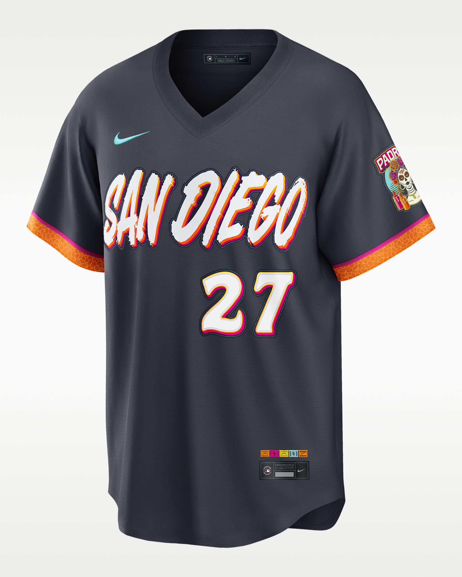 Nick Pivetta San Diego Padres City Connect Men's Nike MLB Stadium Jersey - Black