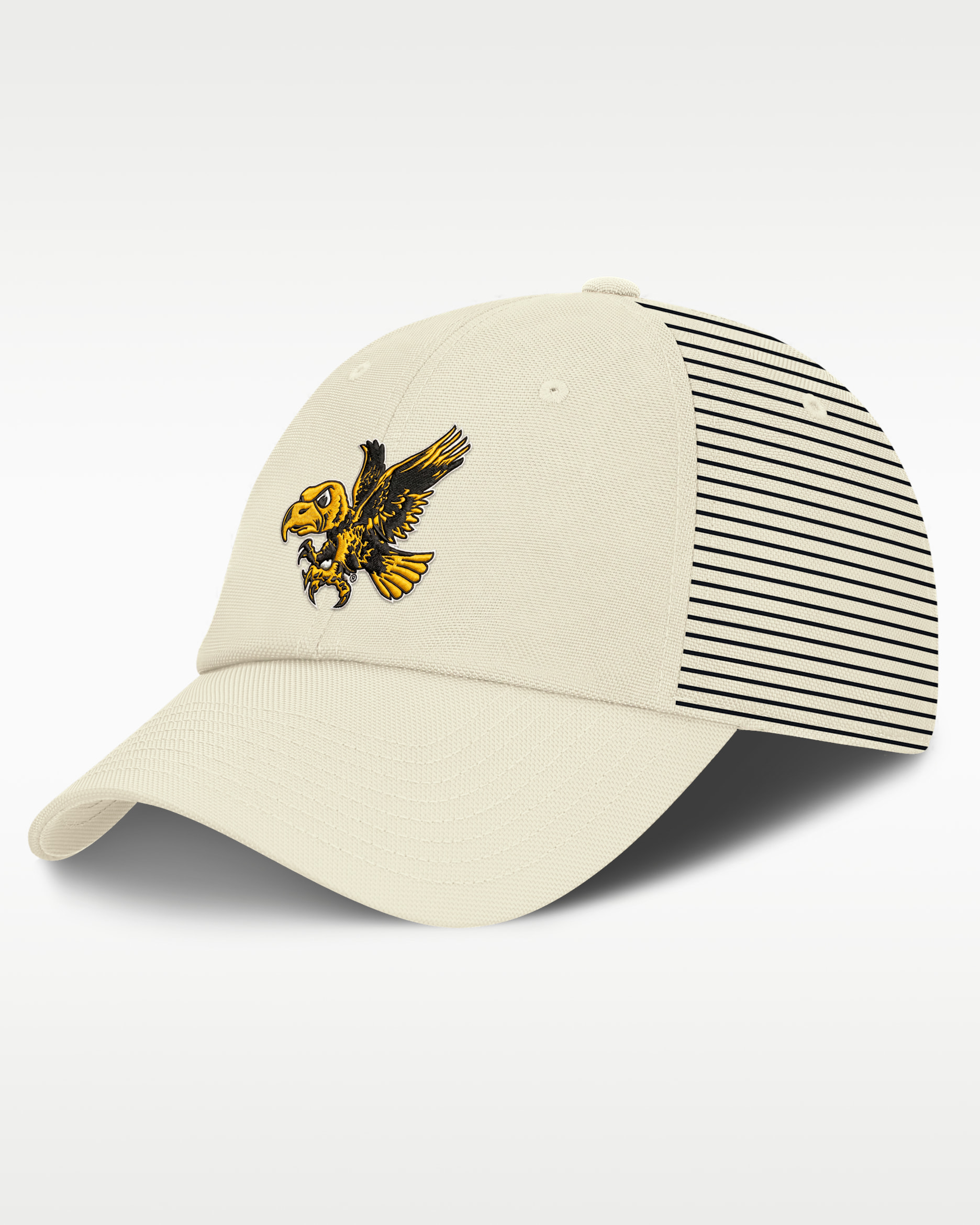 Iowa Denim Club Men's Nike College Adjustable Hat - White