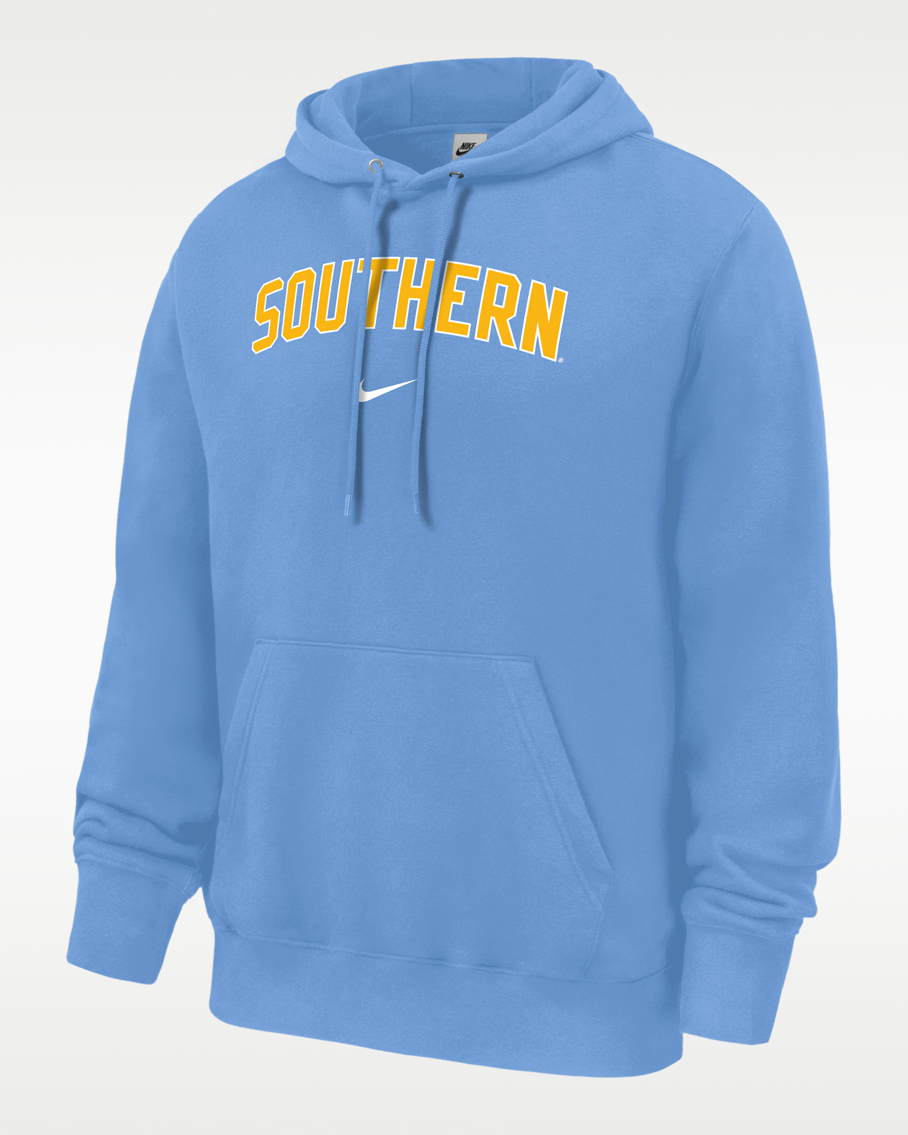 Sudadera con gorro sin cierre Club Fleece para hombre Nike College (Southern University and A&M) - Azul valor