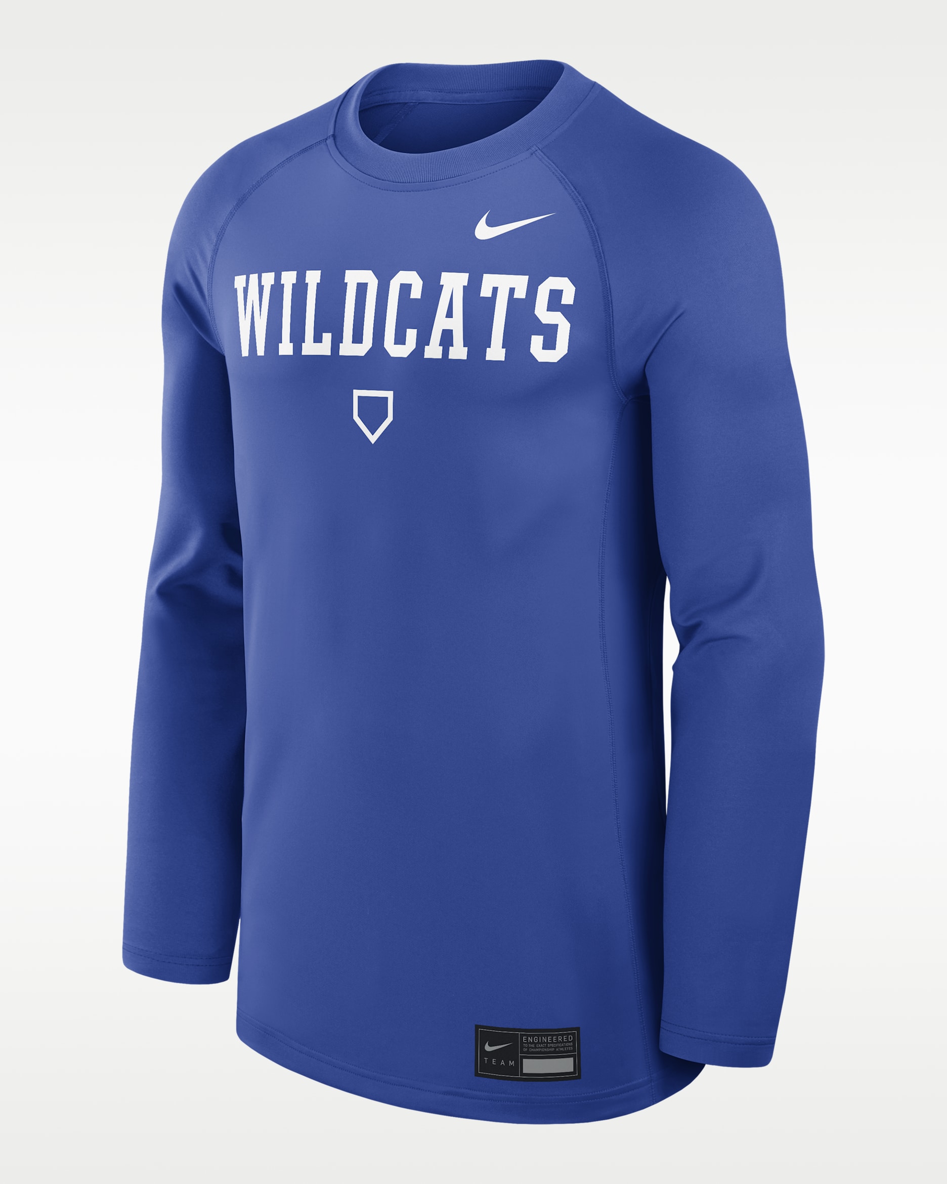 Kentucky Dugout Game Time Men's Nike Dri-FIT College Long-Sleeve T-Shirt - Royal
