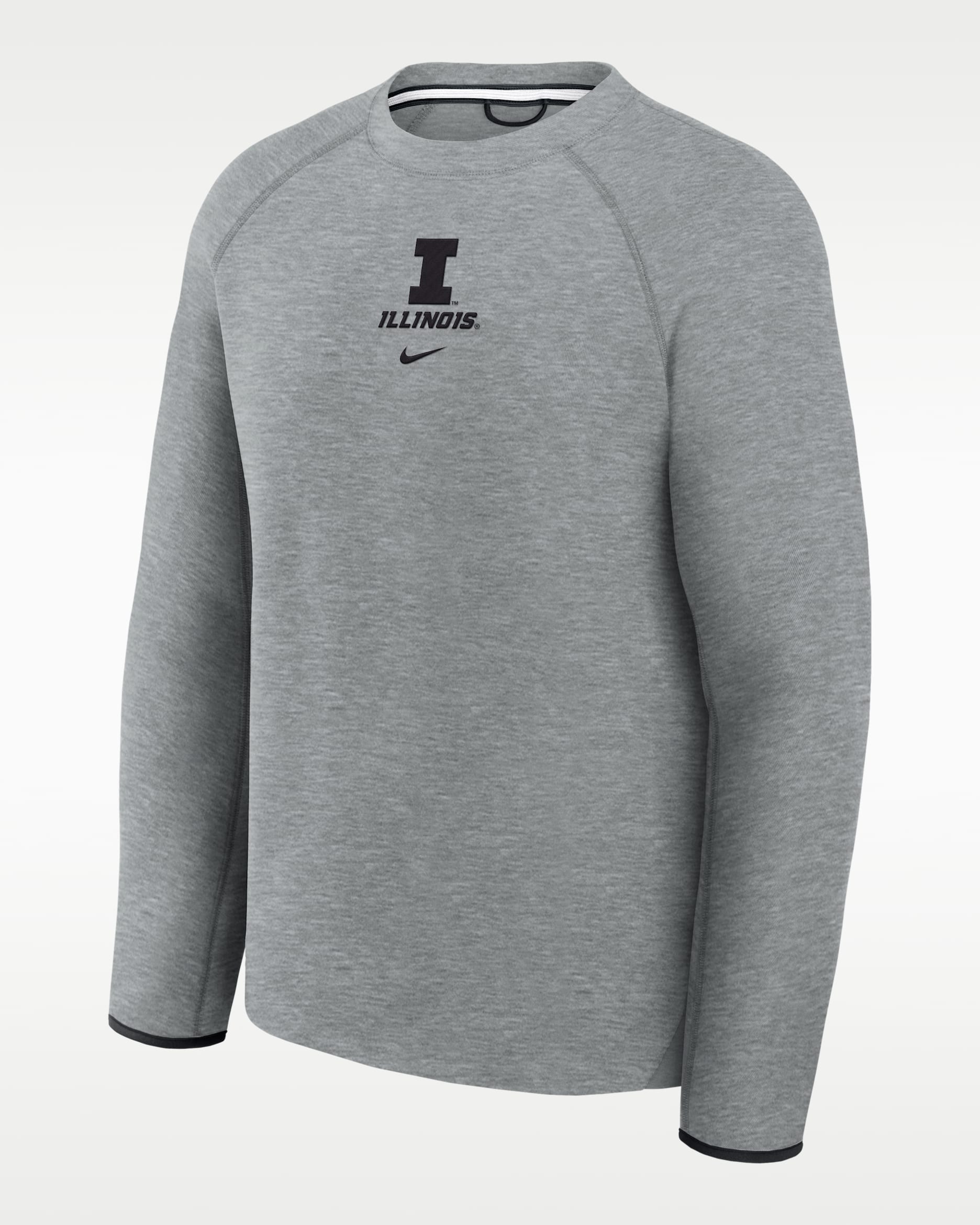 Illinois Tech Fleece Men's Nike College Soccer Sweatshirt - Grey