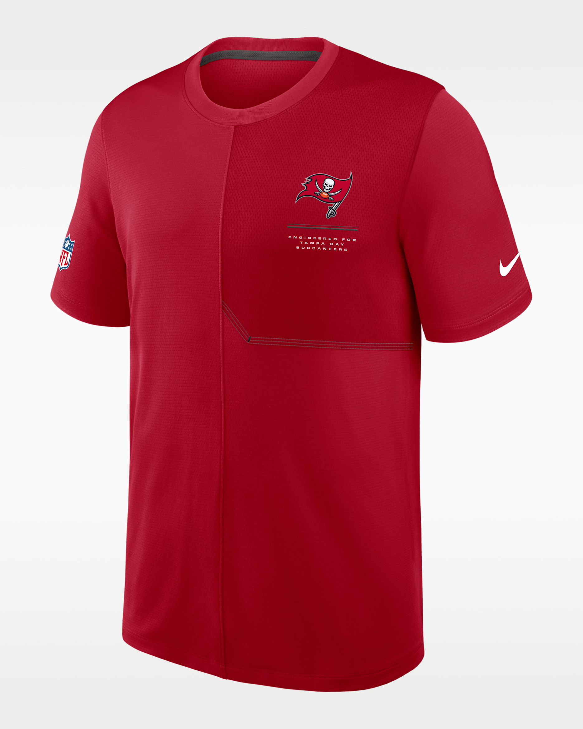 Tampa Bay Buccaneers Sideline Coach Men's Nike Dri-FIT NFL Top - Red