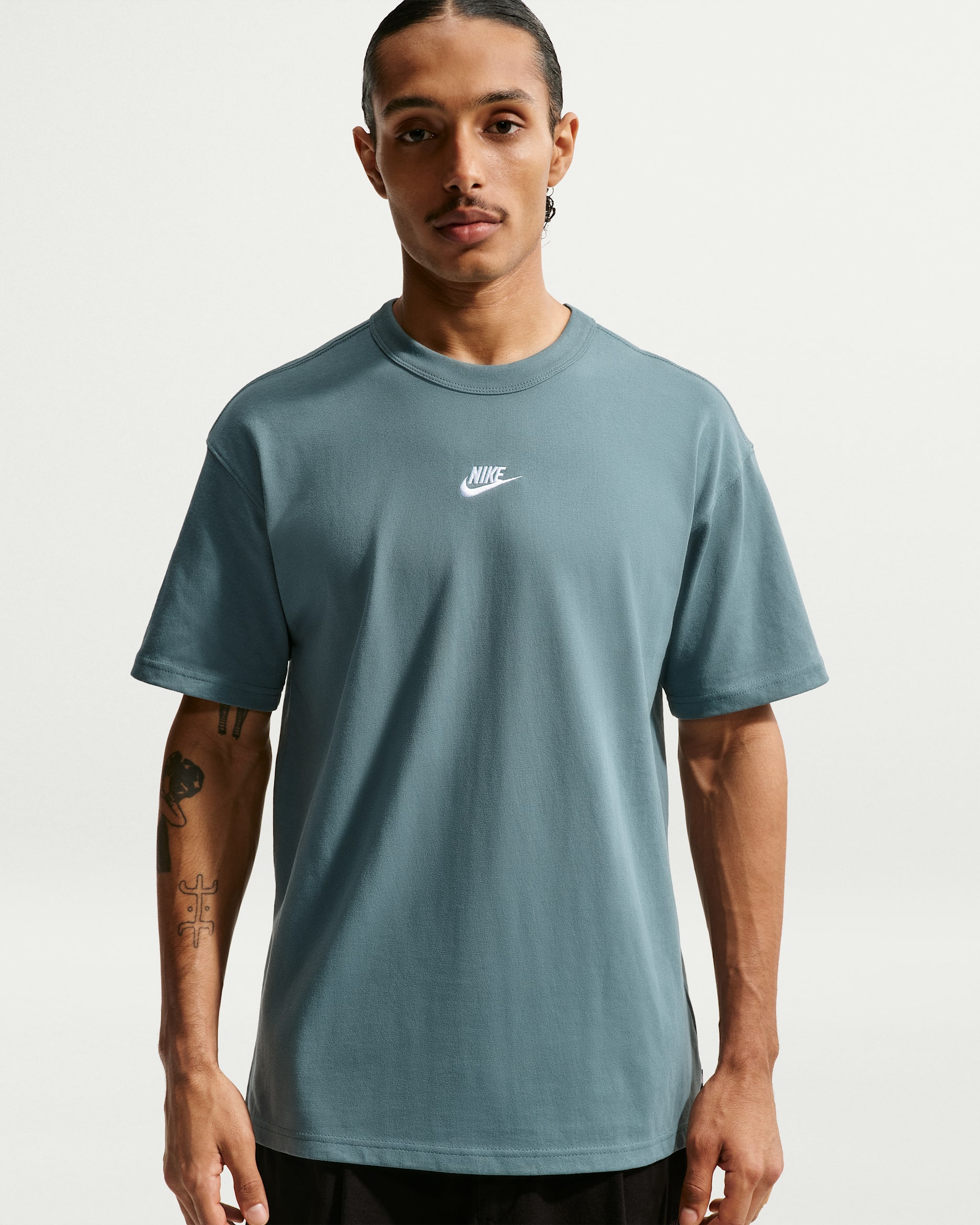 Ανδρικό T-Shirt Nike Sportswear Premium Essentials - Mineral Slate