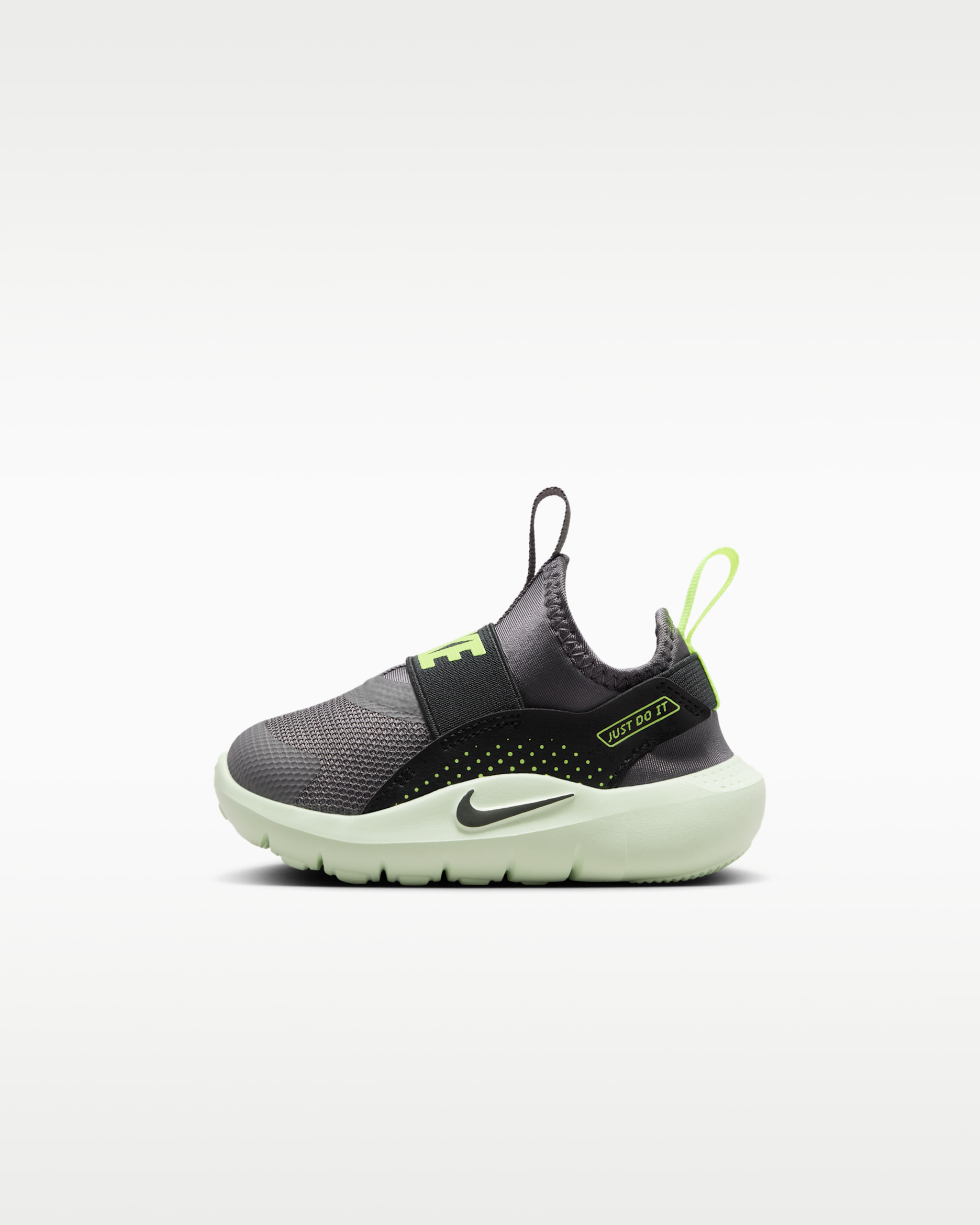 Nike Flex Runner 4 Baby/Toddler Shoes - Pencil Point/Black/Volt Ice/Anthracite