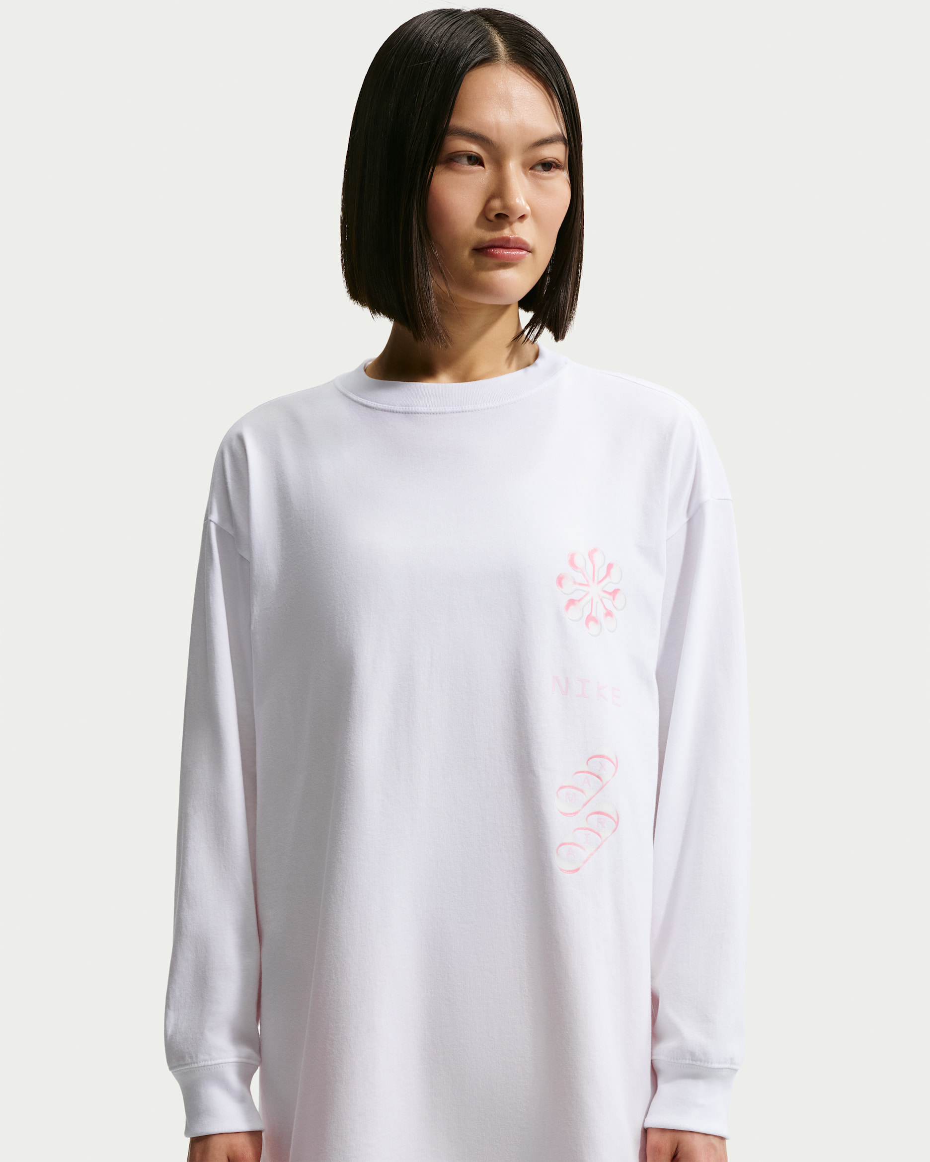 Nike Sportswear Women's Long-Sleeve T-Shirt - White