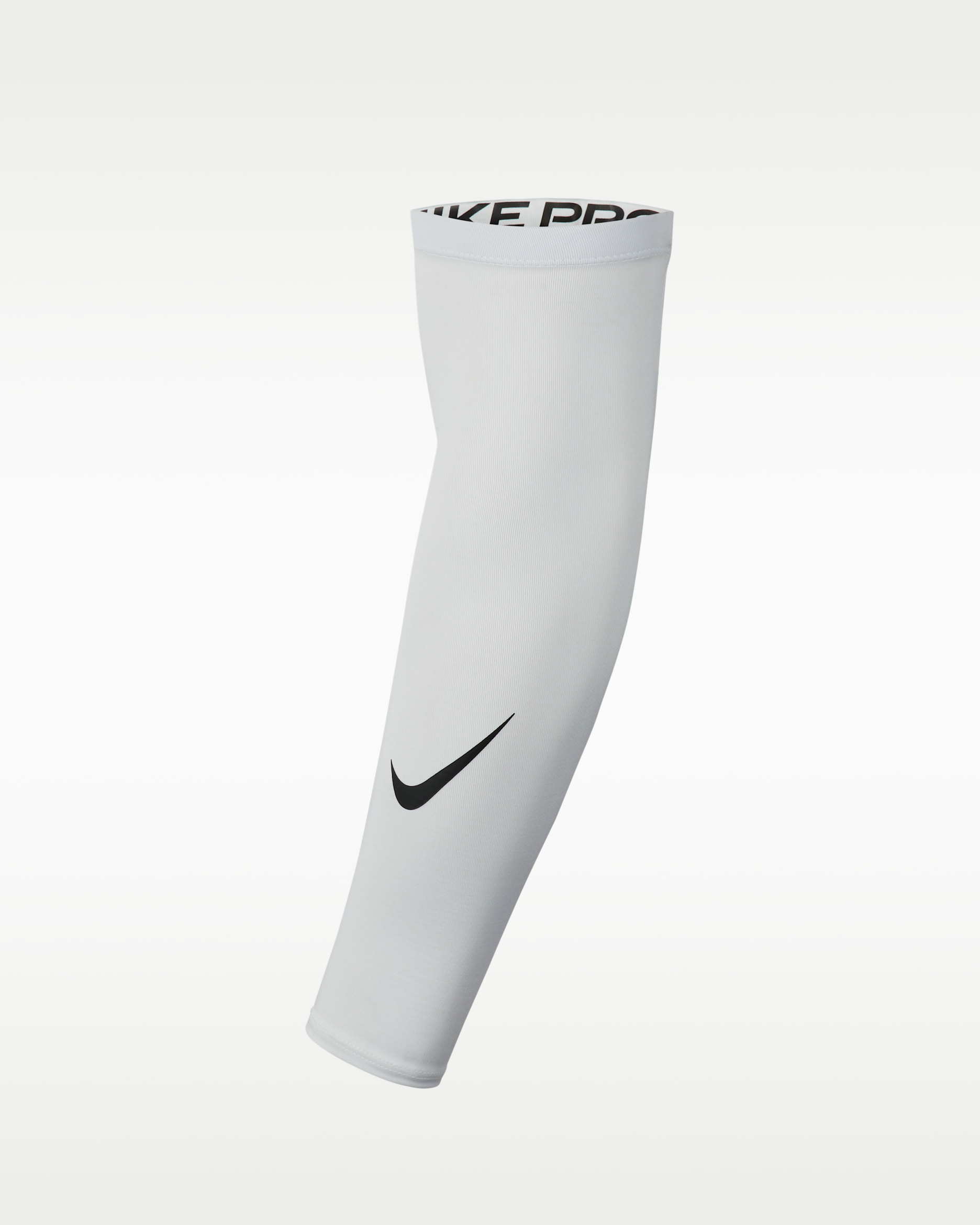 Nike Pro Dri-FIT Big Kids' Football Sleeve 4.0 - White/Black