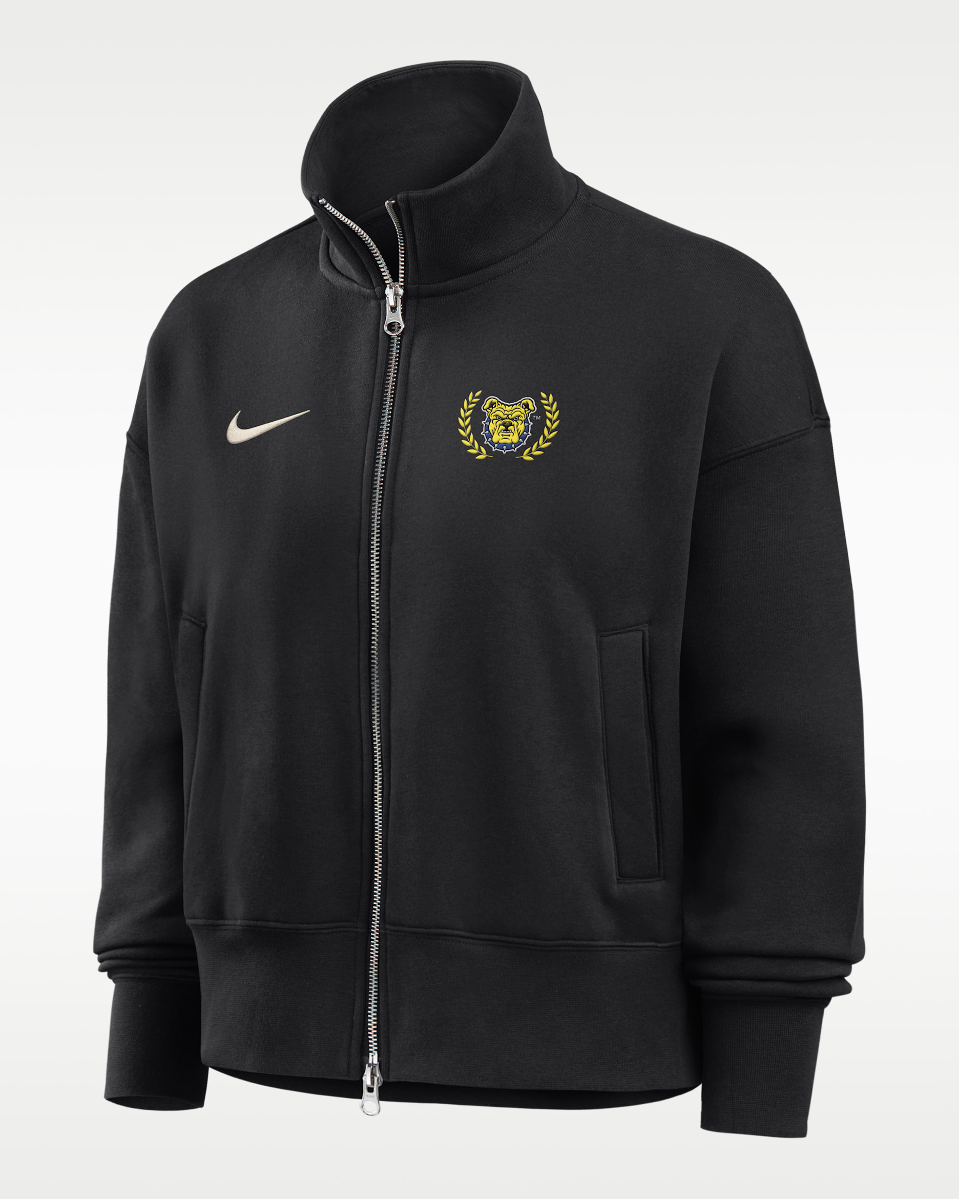 Nike College (North Carolina A&T University) Women's Nike Phoenix Fleece Track Jacket - Black