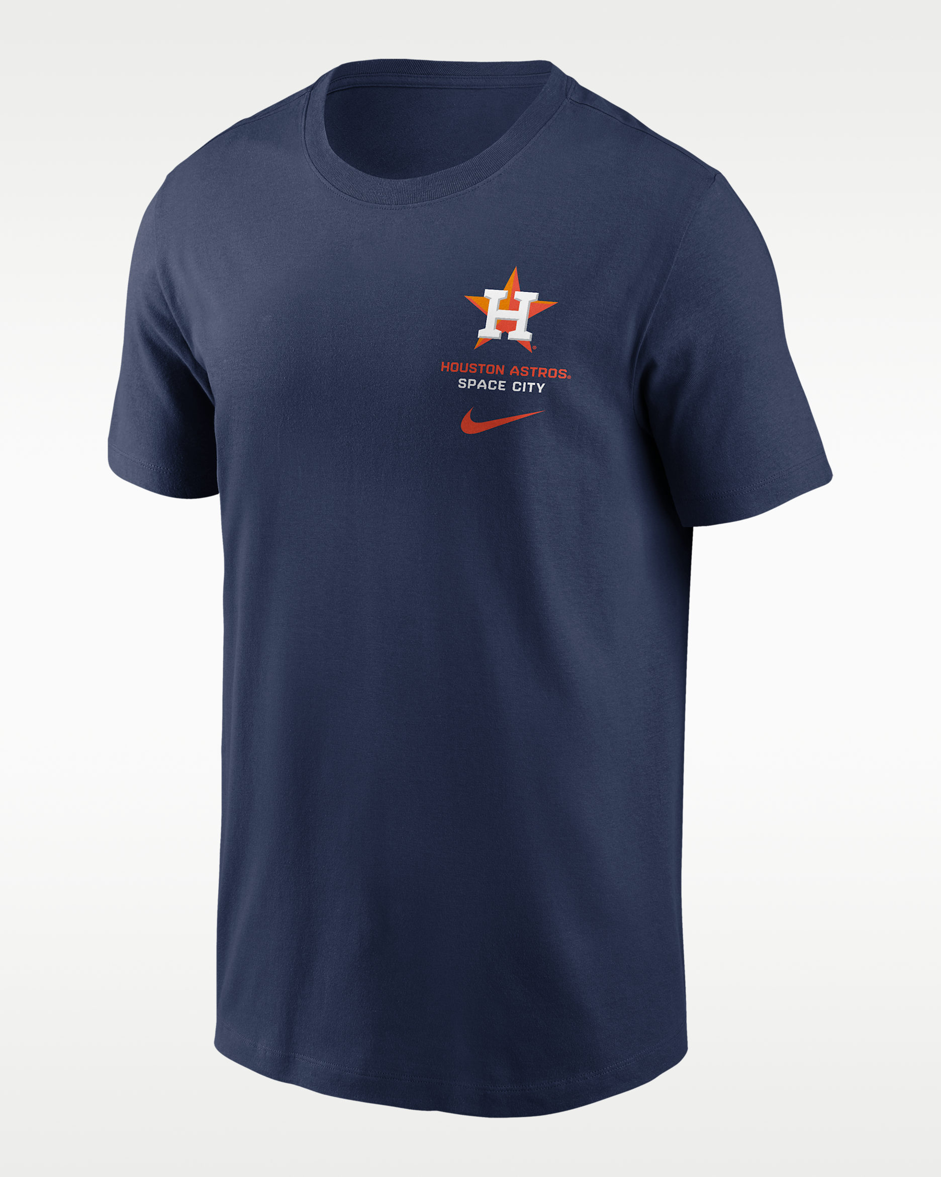 Houston Astros 2-Hit Men's Nike MLB T-Shirt - Navy