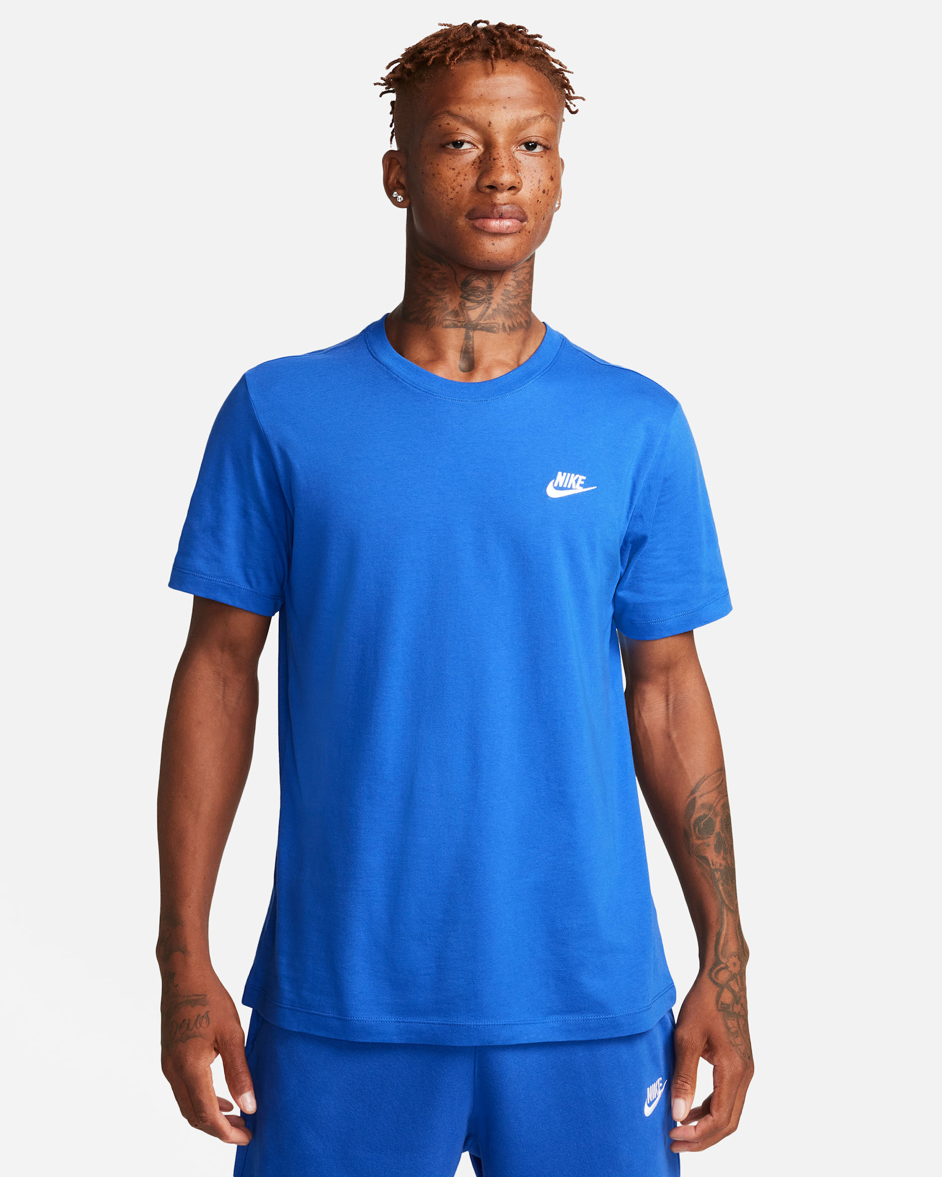 Nike Sportswear Club Men's T-Shirt - Game Royal