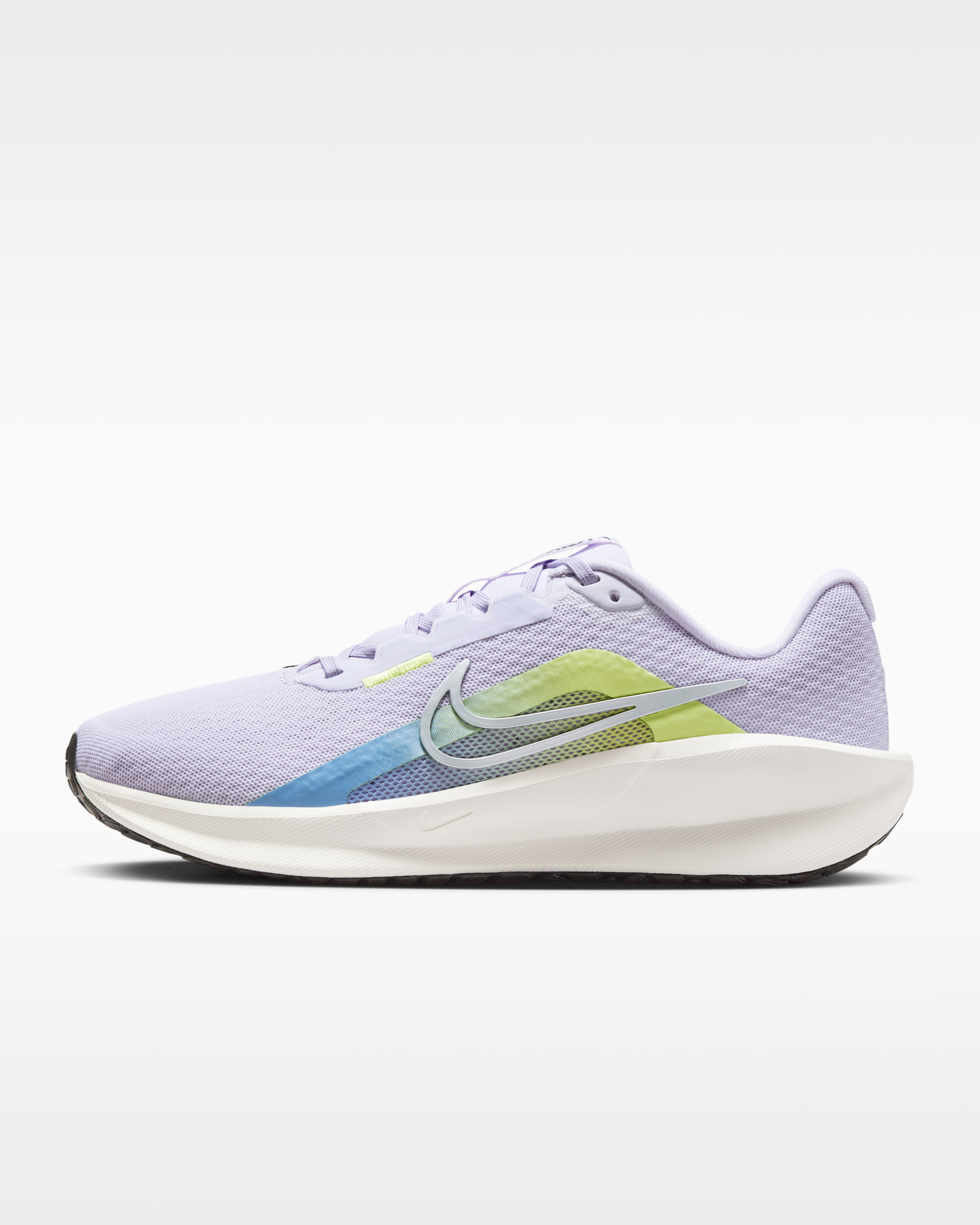 Nike Downshifter 13 Women's Road Running Shoes - Amethyst Tint/Hydrangeas/Glacier Blue/Metallic Silver