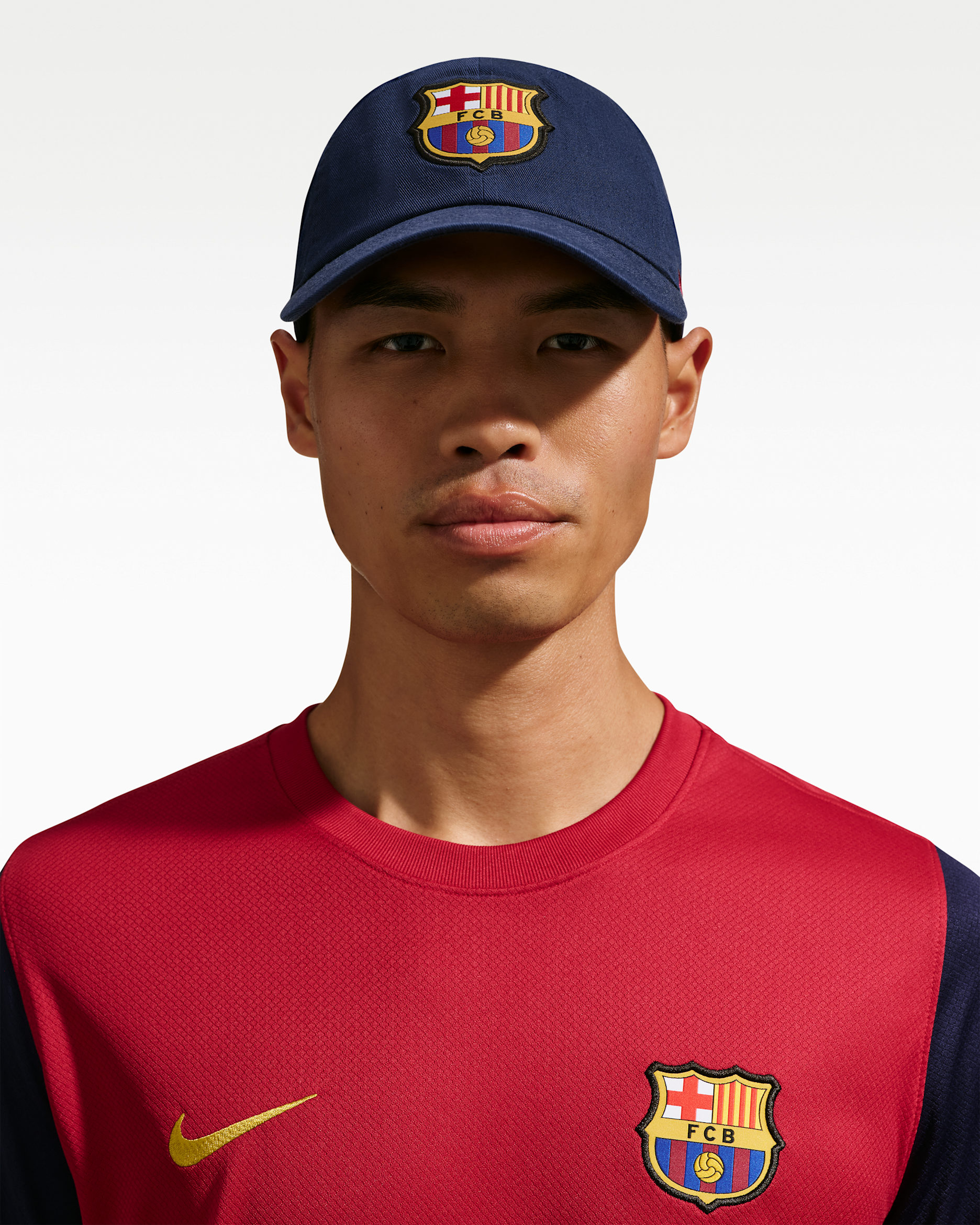 Gorra de futbol Nike FC Barcelona Club - Azul marino universitario