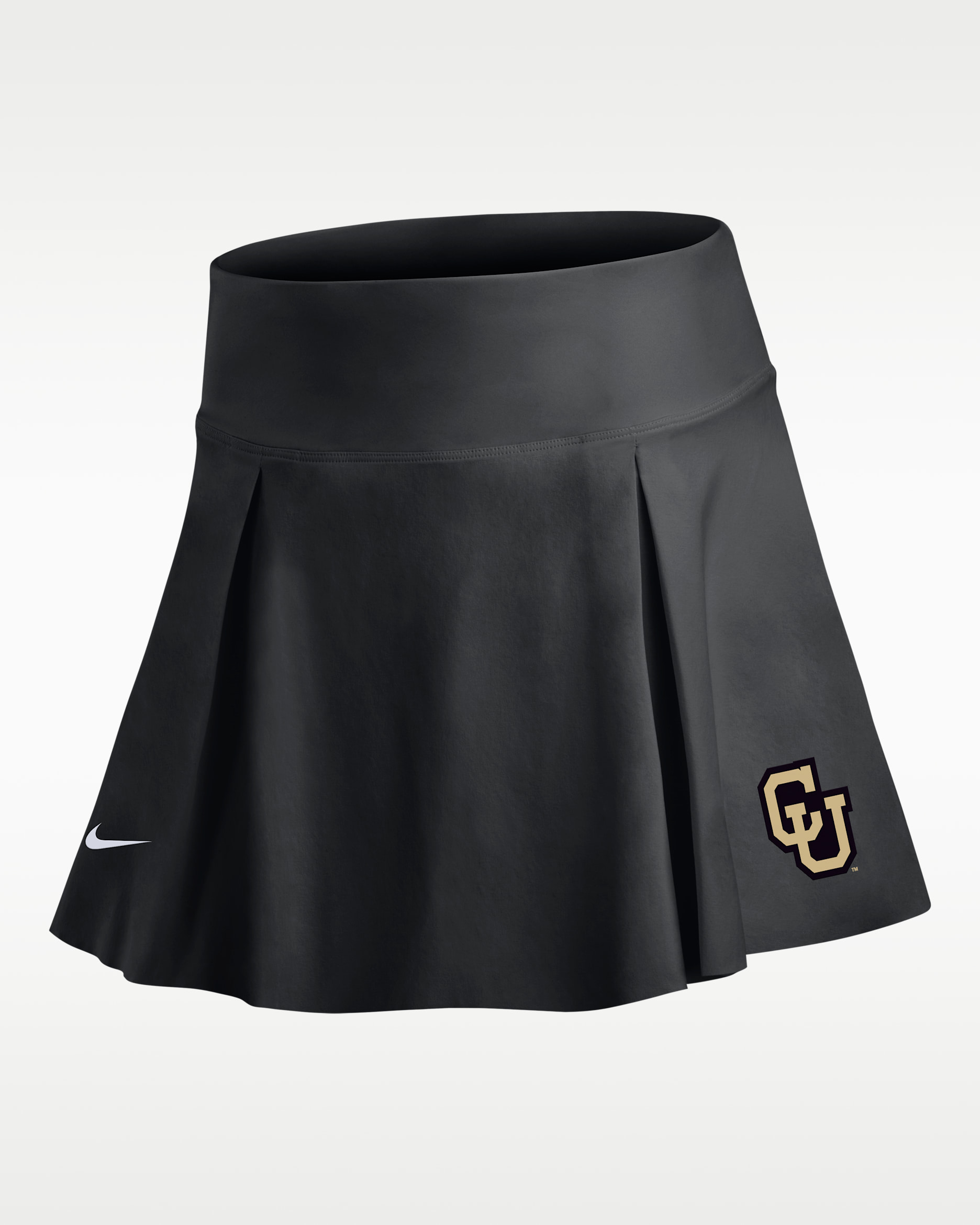 Colorado Buffaloes Club Women's Nike Fleece Skirt - Black