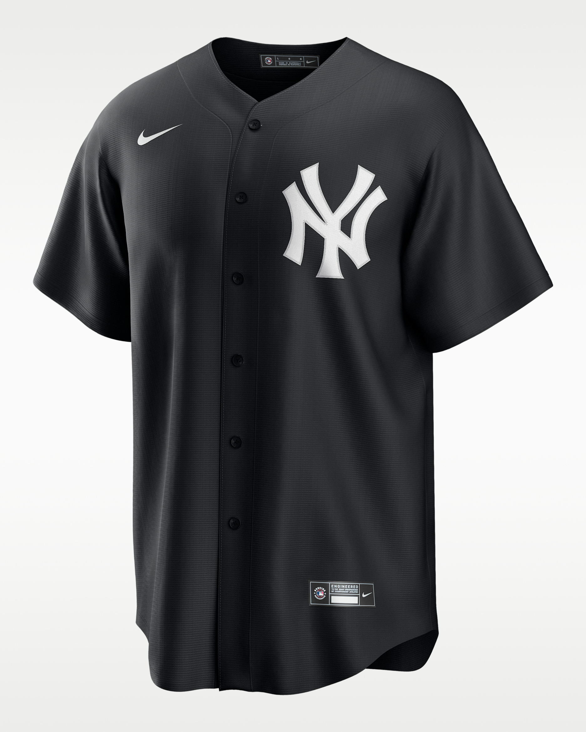Derek Jeter New York Yankees Men's Nike MLB Replica Jersey - Black