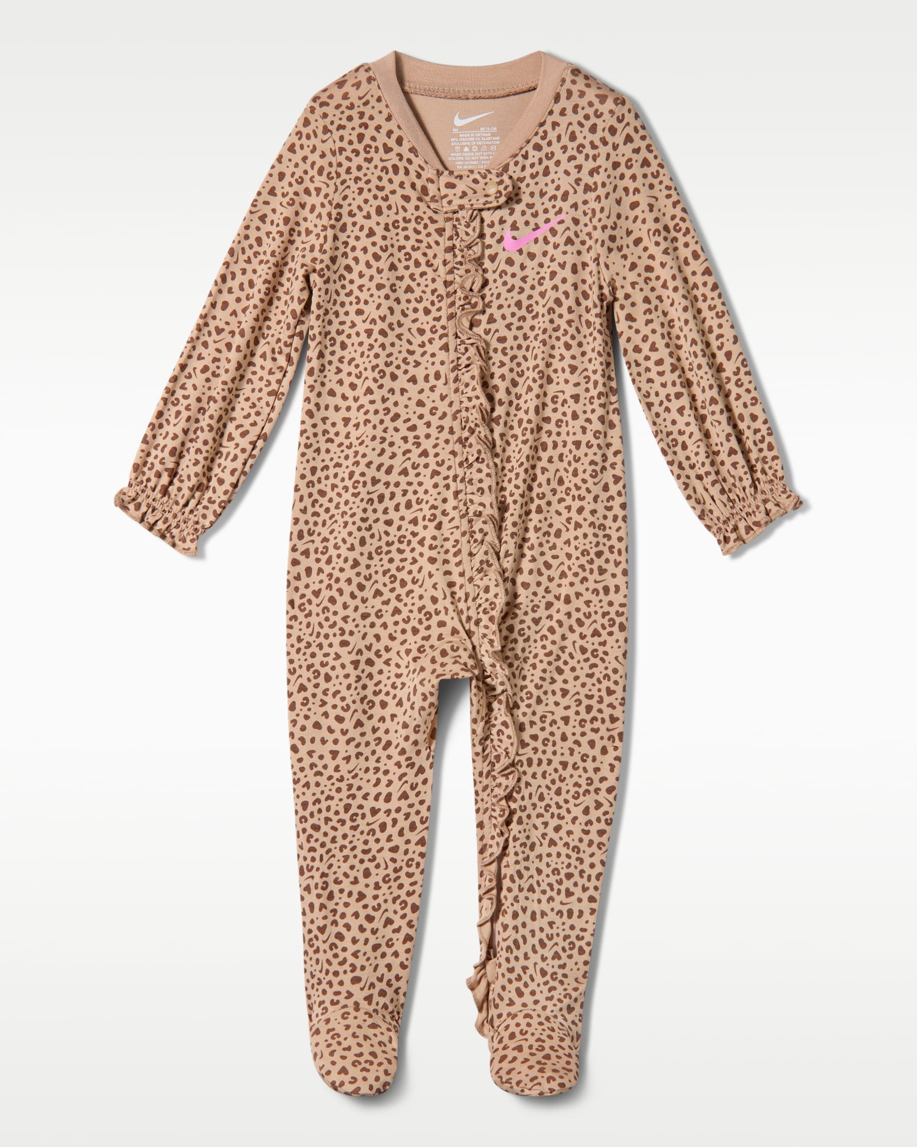 Mono estampado para bebé (0 a 9 meses) Nike Baby Essentials - Cáñamo