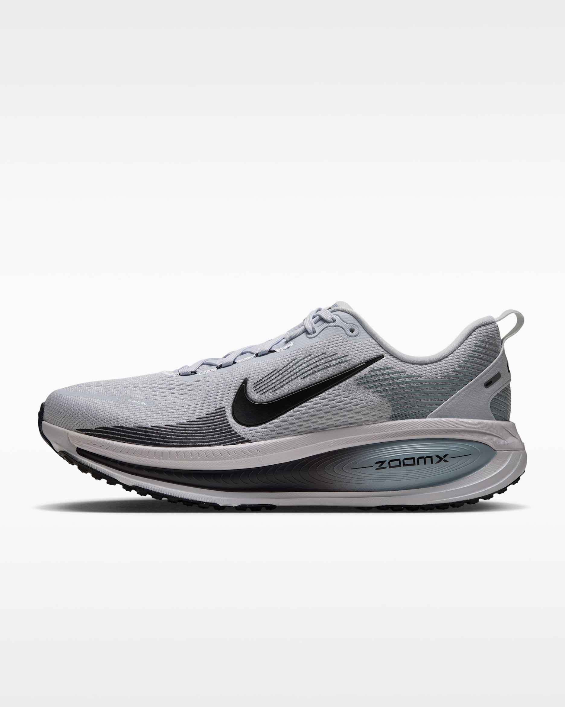 Nike Vomero 18 Men's Road Running Shoes - Football Grey/Gridiron/Light Armoury Blue/Black