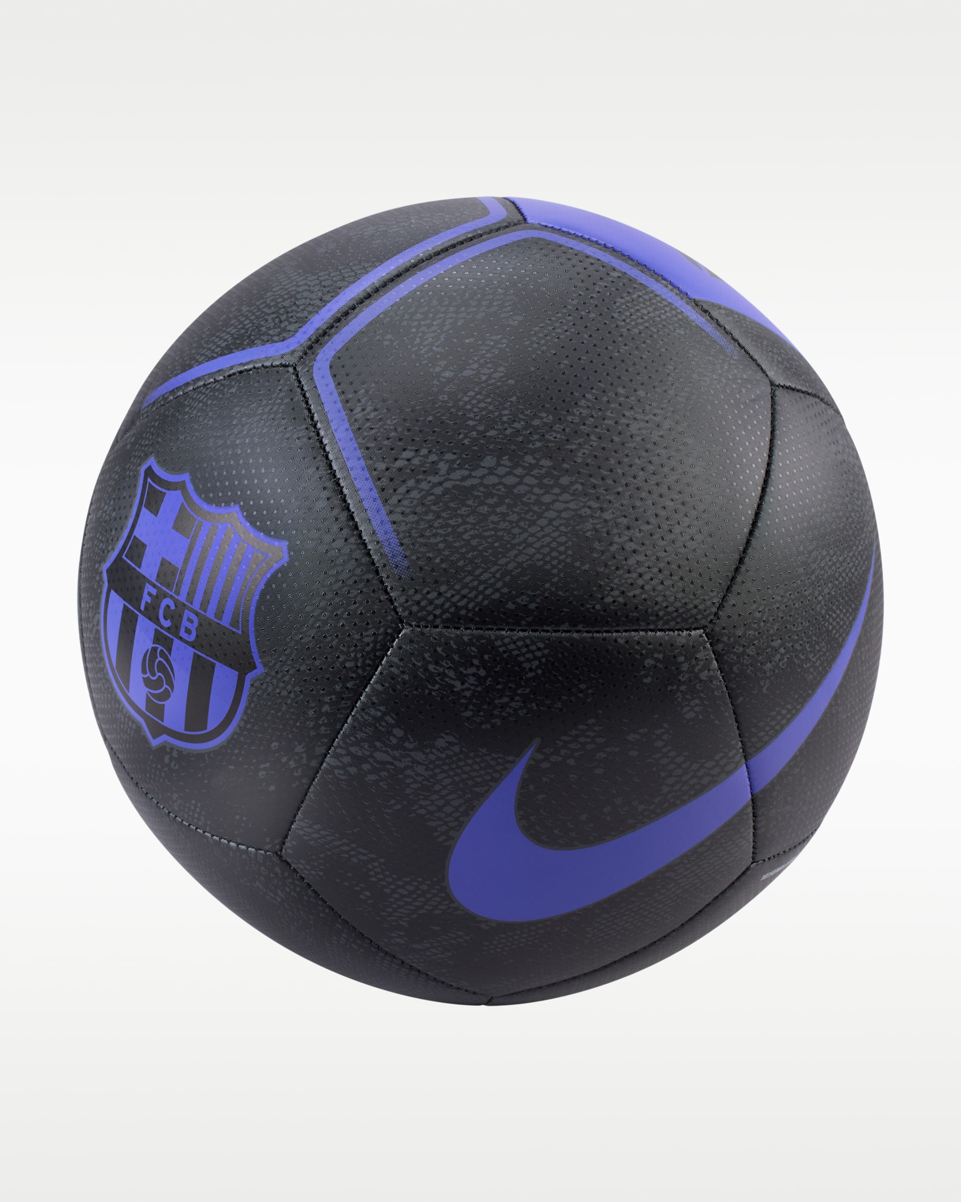 Barcelona 2025/2026 Nike Pitch Ball Away - Black/Anthracite/Persian Violet/Persian Violet