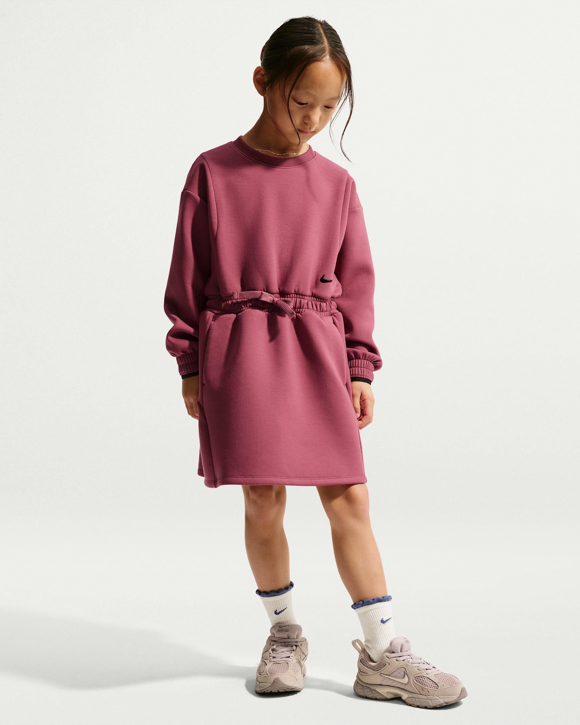 Nike Little Kids' Luxe Perform Dress - Pink Smoke