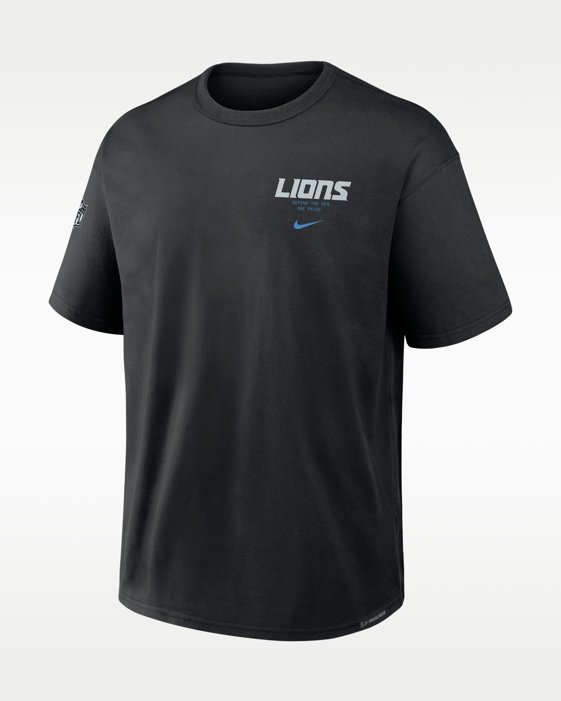 Detroit Lions Rivalries Collection Max92 Men's Nike NFL T-Shirt - Black