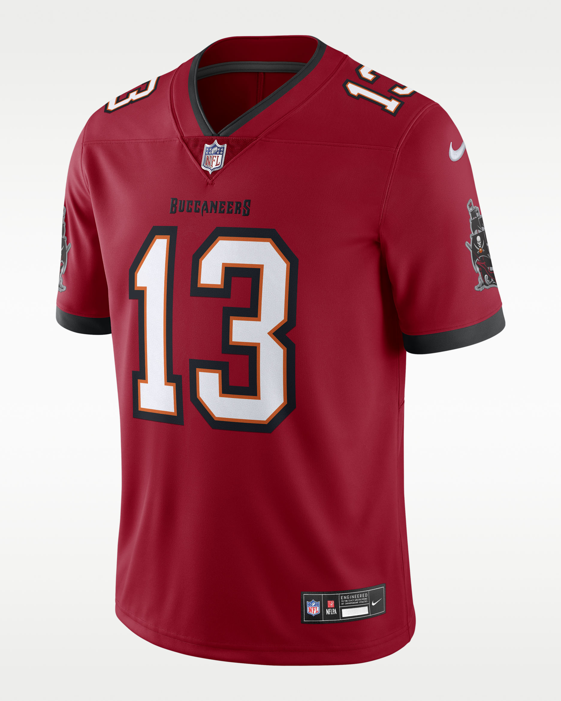 Jersey de fútbol americano Nike Dri-FIT NFL Limited para hombre Mike Evans Tampa Bay Buccaneers - Rojo
