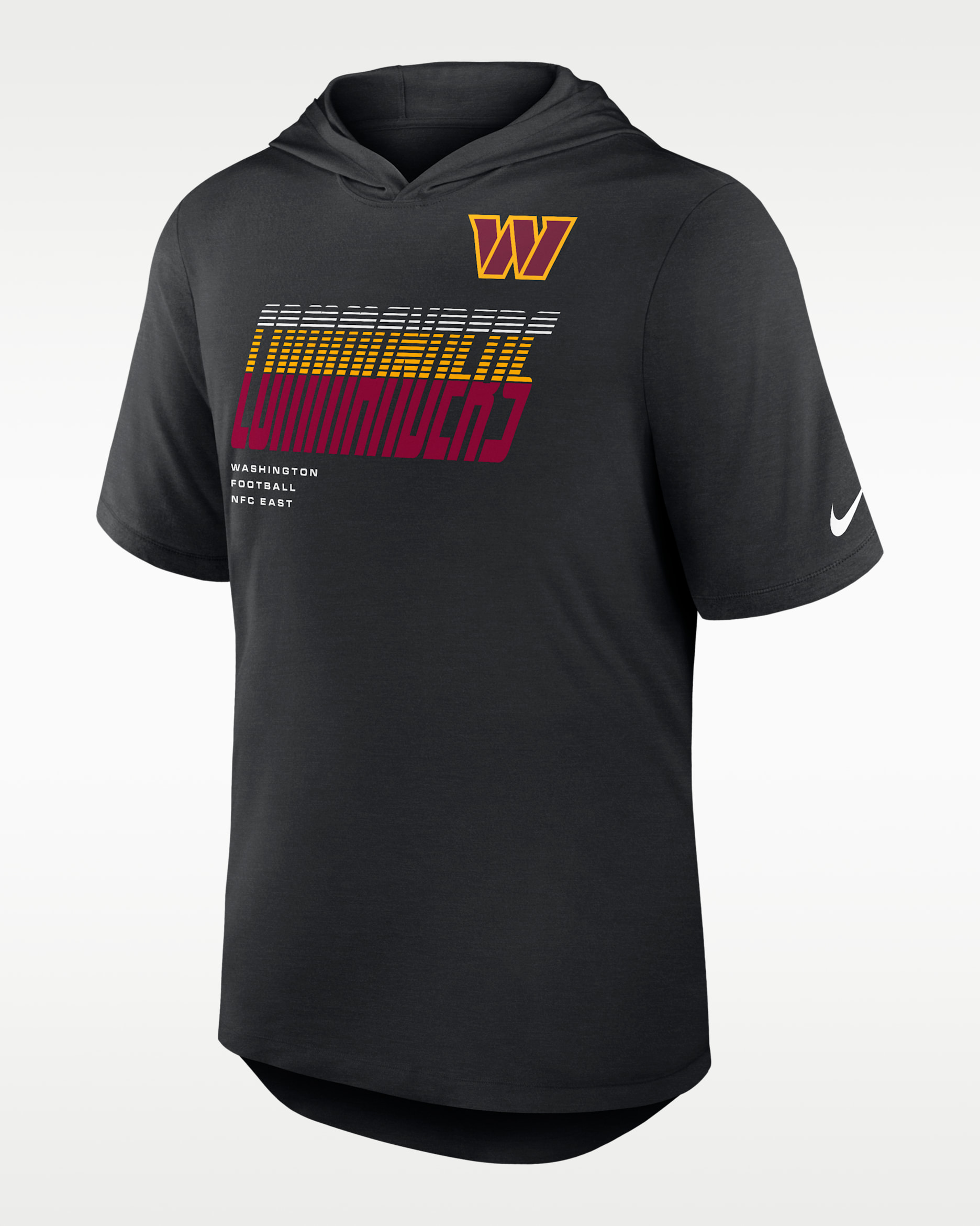 Playera Nike Dri-FIT de la NFL con gorro para hombre Washington Commanders - Negro